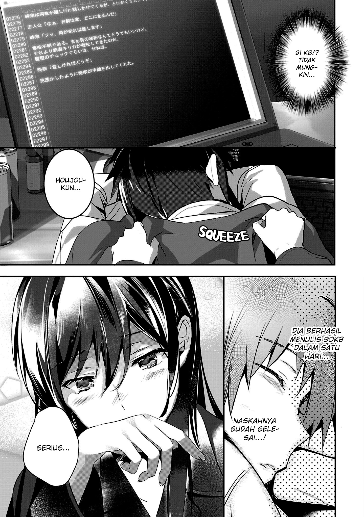 Shoujo-tachi wa Kouya wo Mezasu: Yukidoke no Oto Chapter 13 - halaman 8