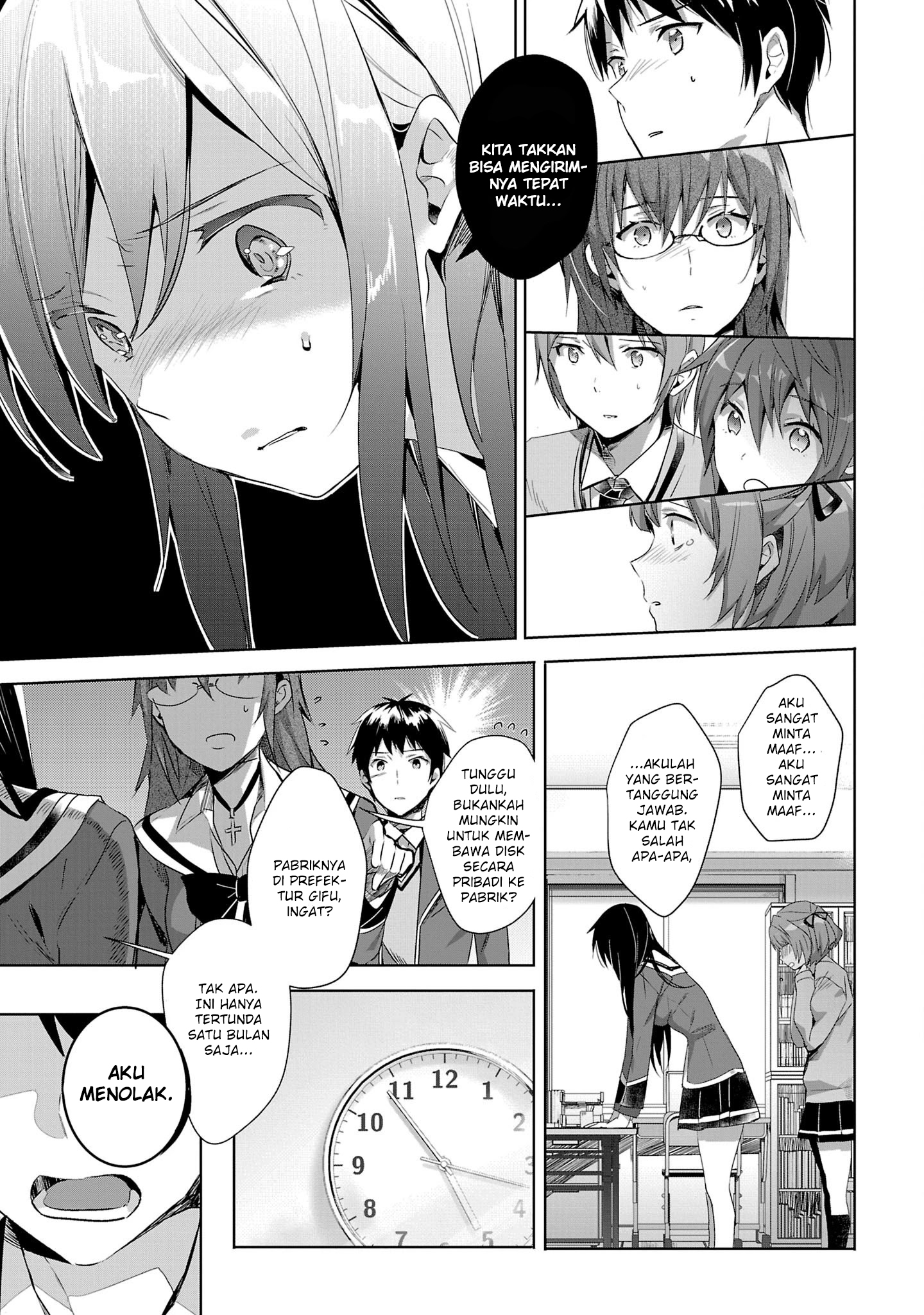 Shoujo-tachi wa Kouya wo Mezasu: Yukidoke no Oto Chapter 14 - halaman 10