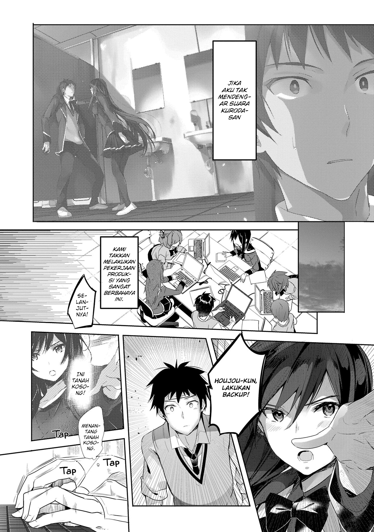 Shoujo-tachi wa Kouya wo Mezasu: Yukidoke no Oto Chapter 14 - halaman 13