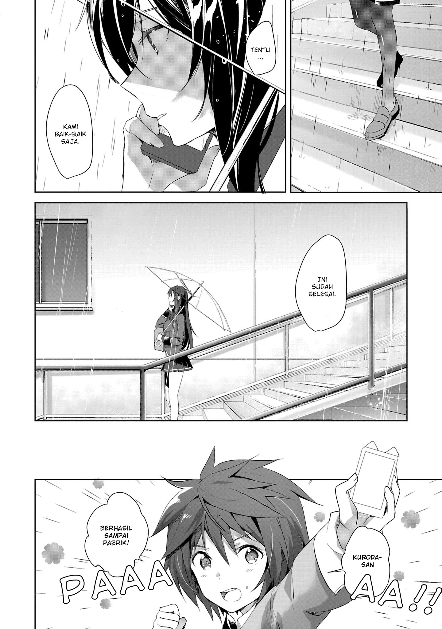 Shoujo-tachi wa Kouya wo Mezasu: Yukidoke no Oto Chapter 14 - halaman 17