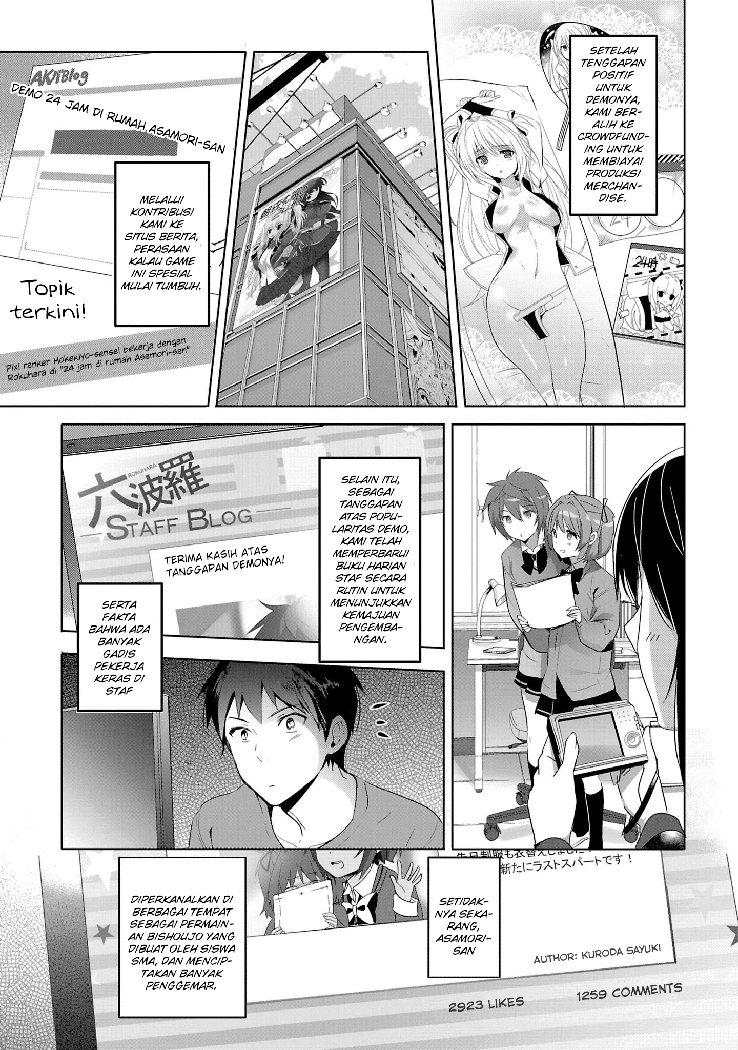 Shoujo-tachi wa Kouya wo Mezasu: Yukidoke no Oto Chapter 14 - halaman 6