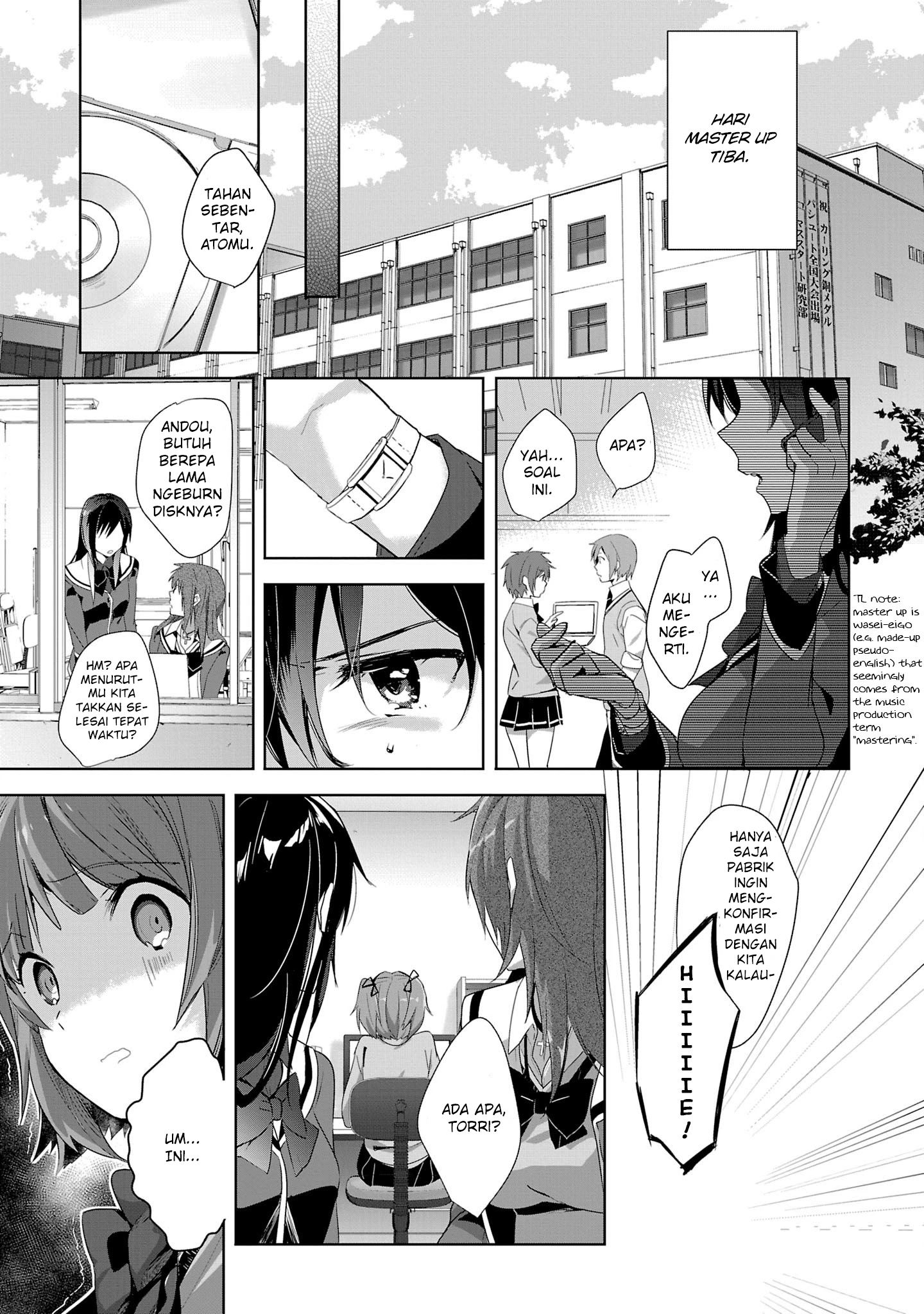 Shoujo-tachi wa Kouya wo Mezasu: Yukidoke no Oto Chapter 14 - halaman 8