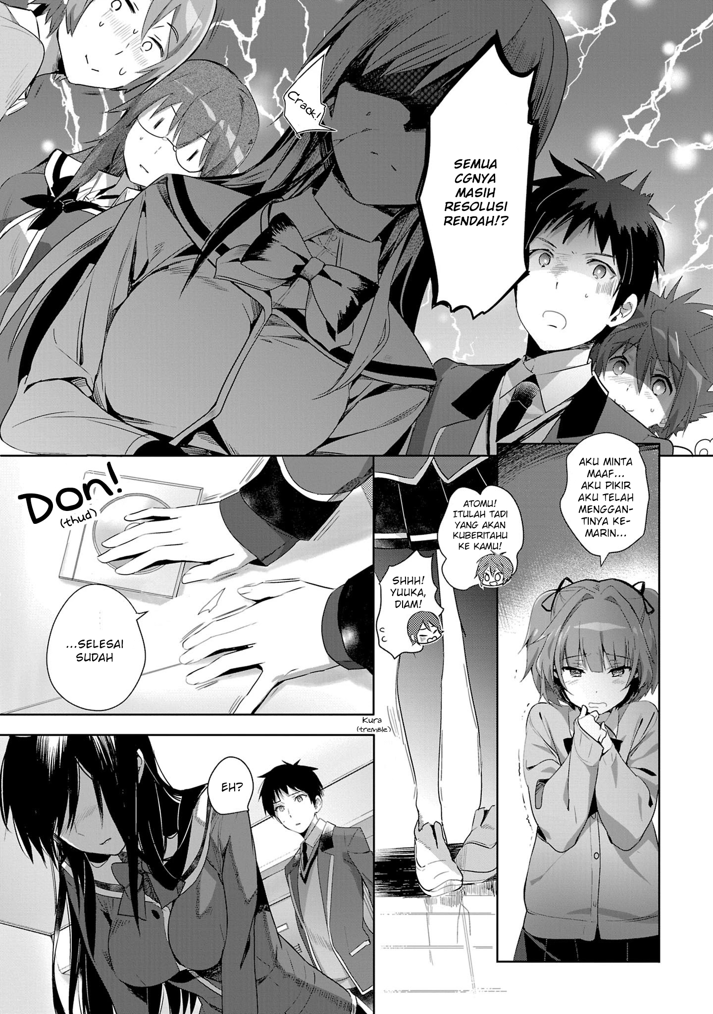 Shoujo-tachi wa Kouya wo Mezasu: Yukidoke no Oto Chapter 14 - halaman 9