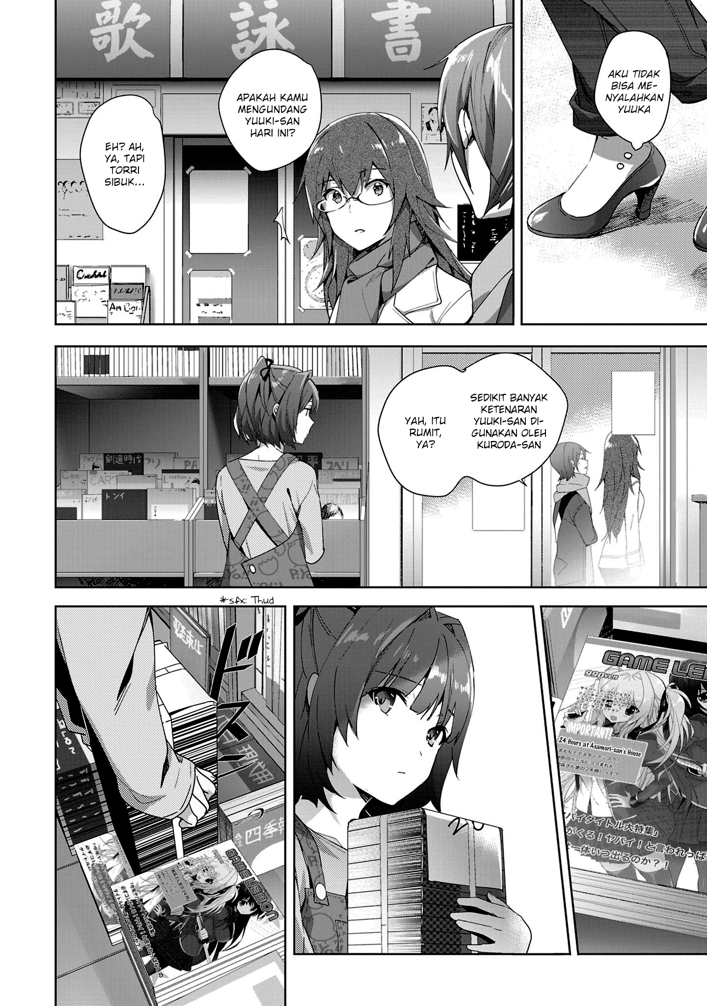 Shoujo-tachi wa Kouya wo Mezasu: Yukidoke no Oto Chapter 15 - halaman 15