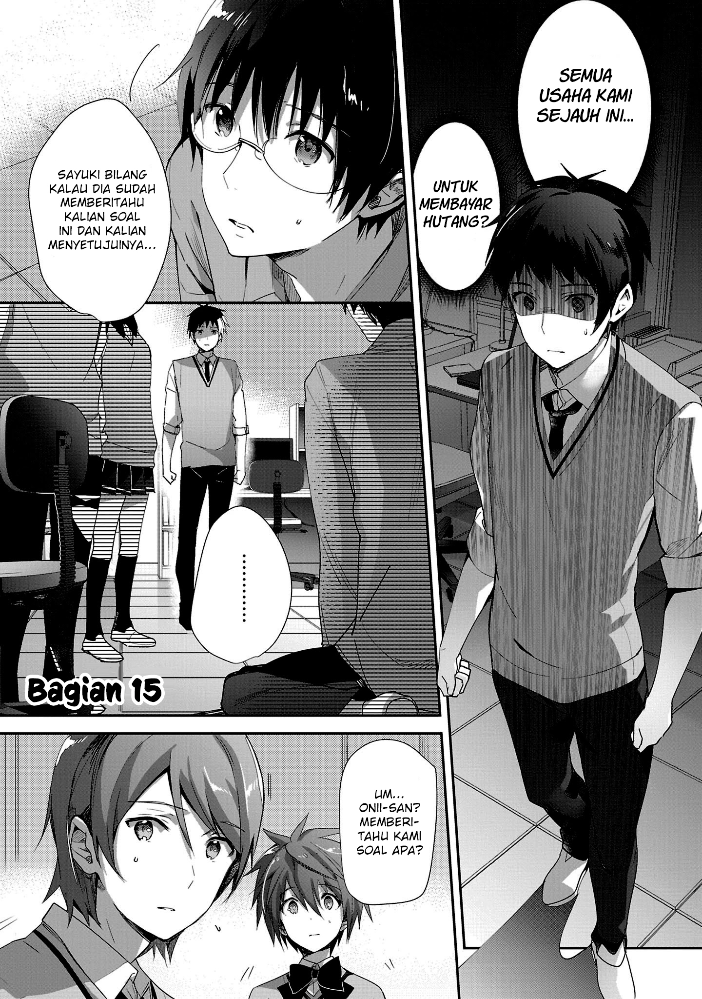 Shoujo-tachi wa Kouya wo Mezasu: Yukidoke no Oto Chapter 15 - halaman 2