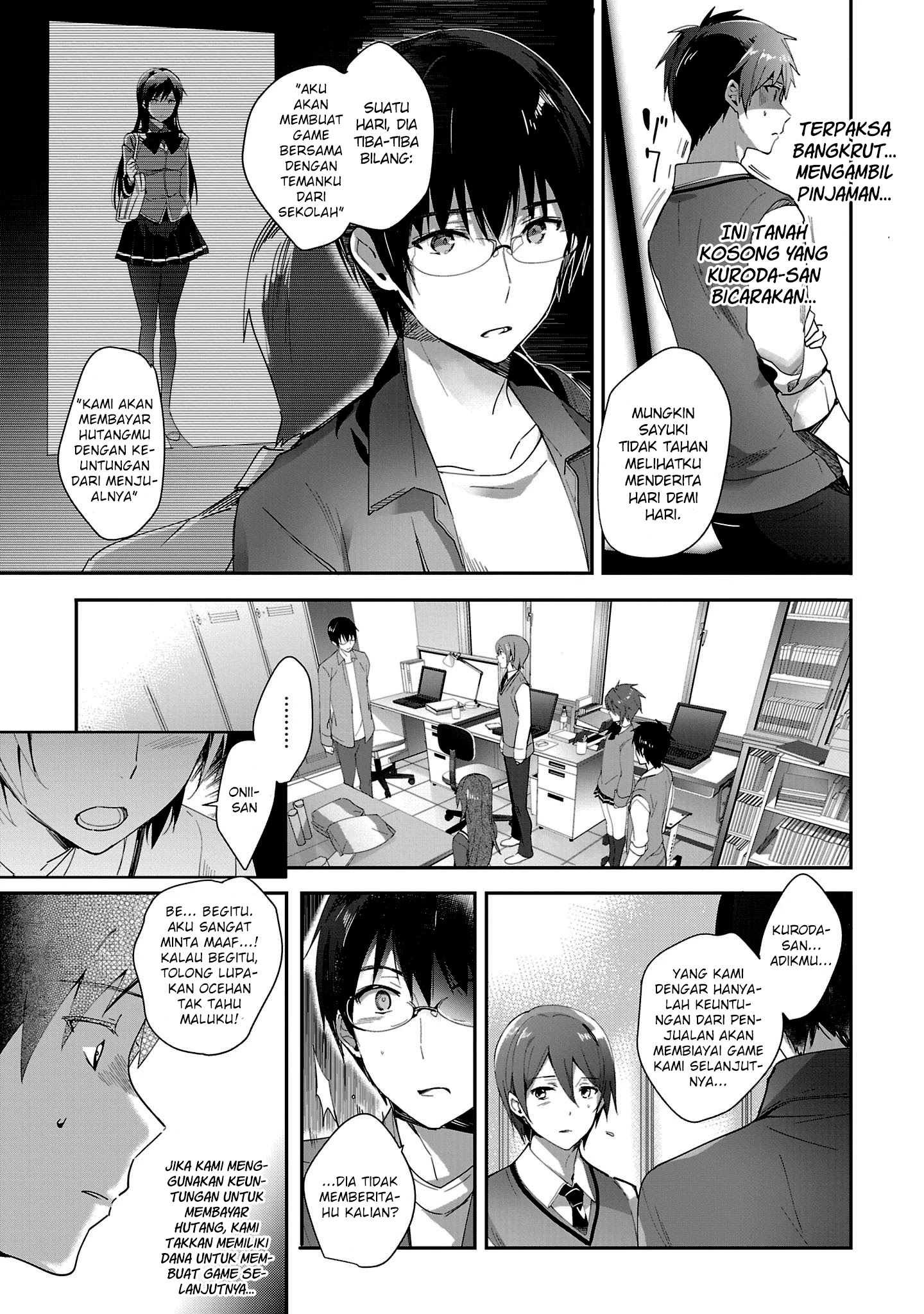 Shoujo-tachi wa Kouya wo Mezasu: Yukidoke no Oto Chapter 15 - halaman 4