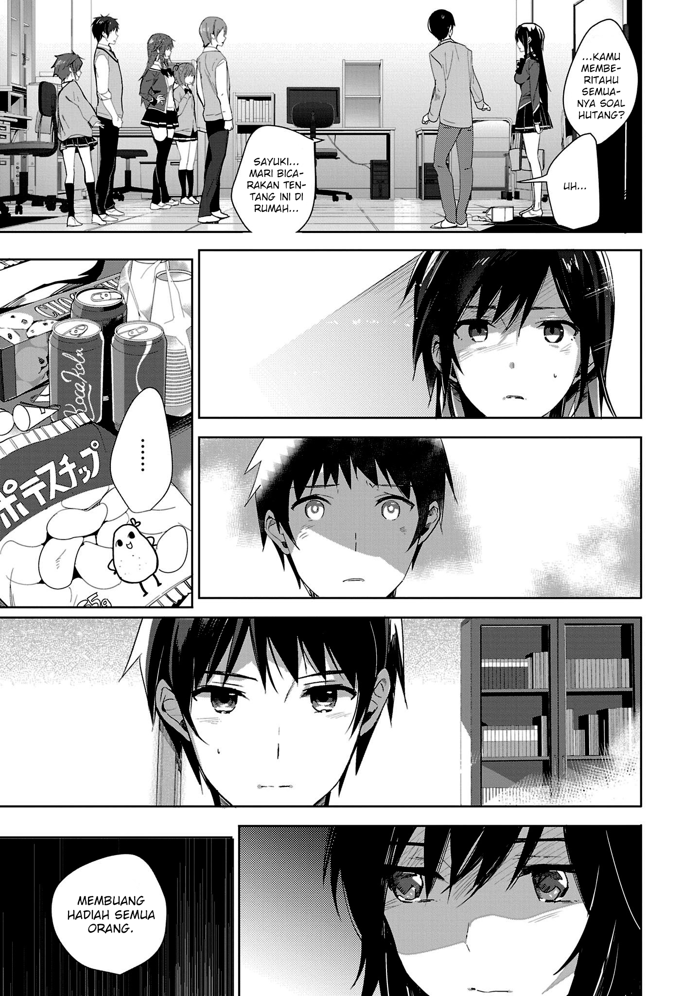 Shoujo-tachi wa Kouya wo Mezasu: Yukidoke no Oto Chapter 15 - halaman 6