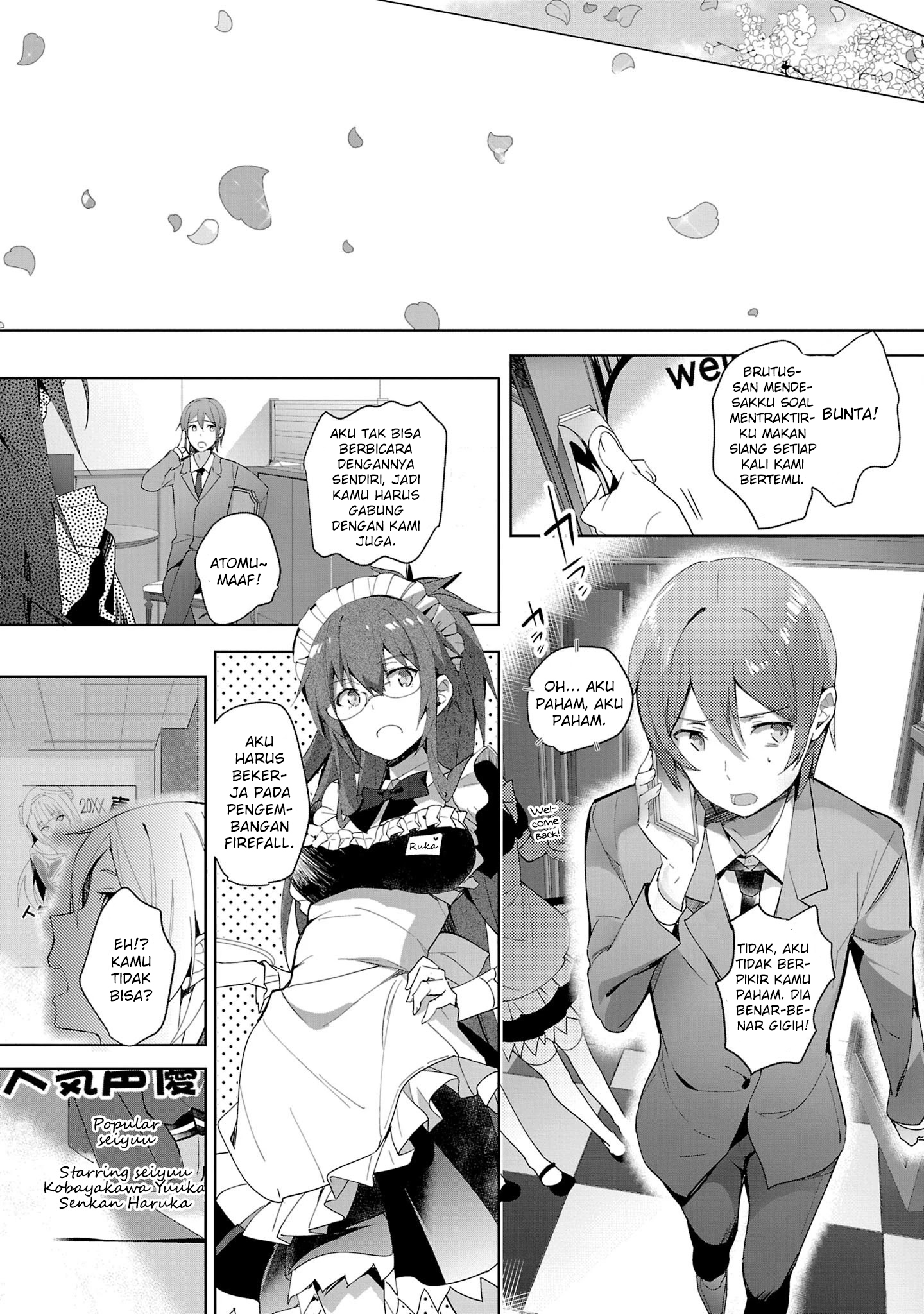 Shoujo-tachi wa Kouya wo Mezasu: Yukidoke no Oto Chapter 16 - halaman 27