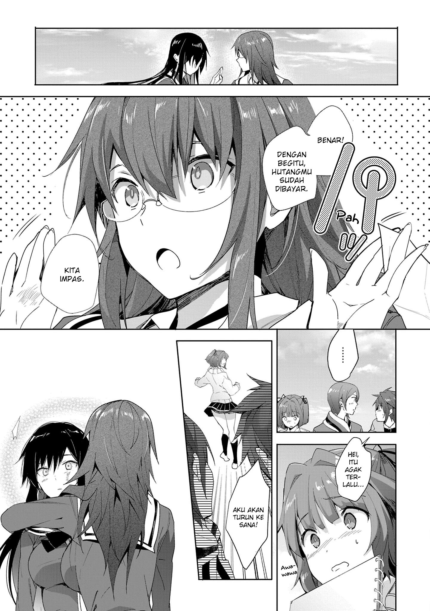 Shoujo-tachi wa Kouya wo Mezasu: Yukidoke no Oto Chapter 16 - halaman 8