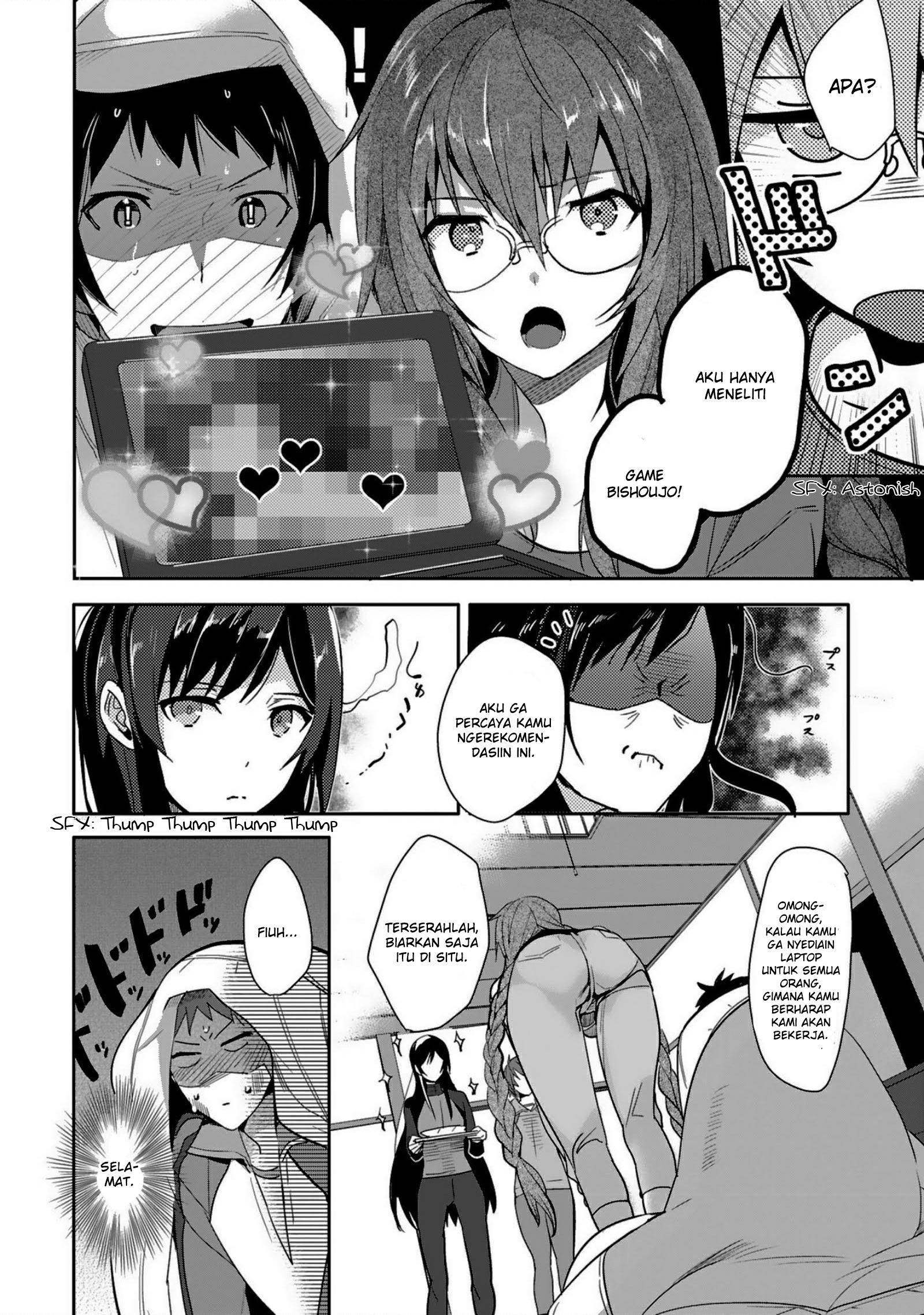 Shoujo-tachi wa Kouya wo Mezasu: Yukidoke no Oto Chapter 3 - halaman 19