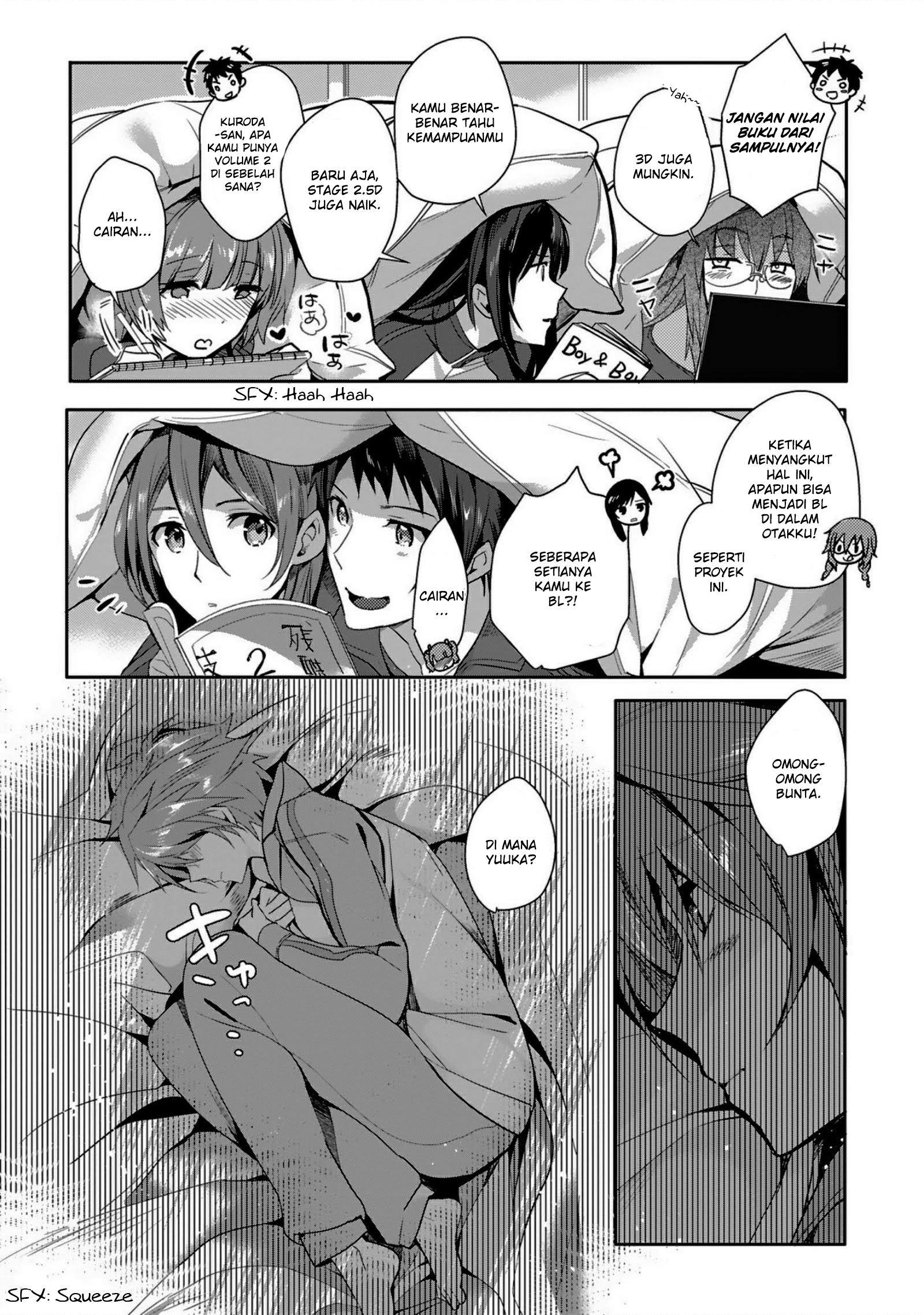 Shoujo-tachi wa Kouya wo Mezasu: Yukidoke no Oto Chapter 3 - halaman 21