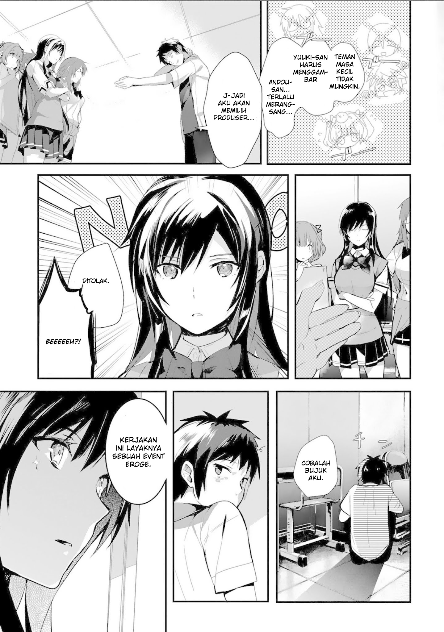 Shoujo-tachi wa Kouya wo Mezasu: Yukidoke no Oto Chapter 8 - halaman 12