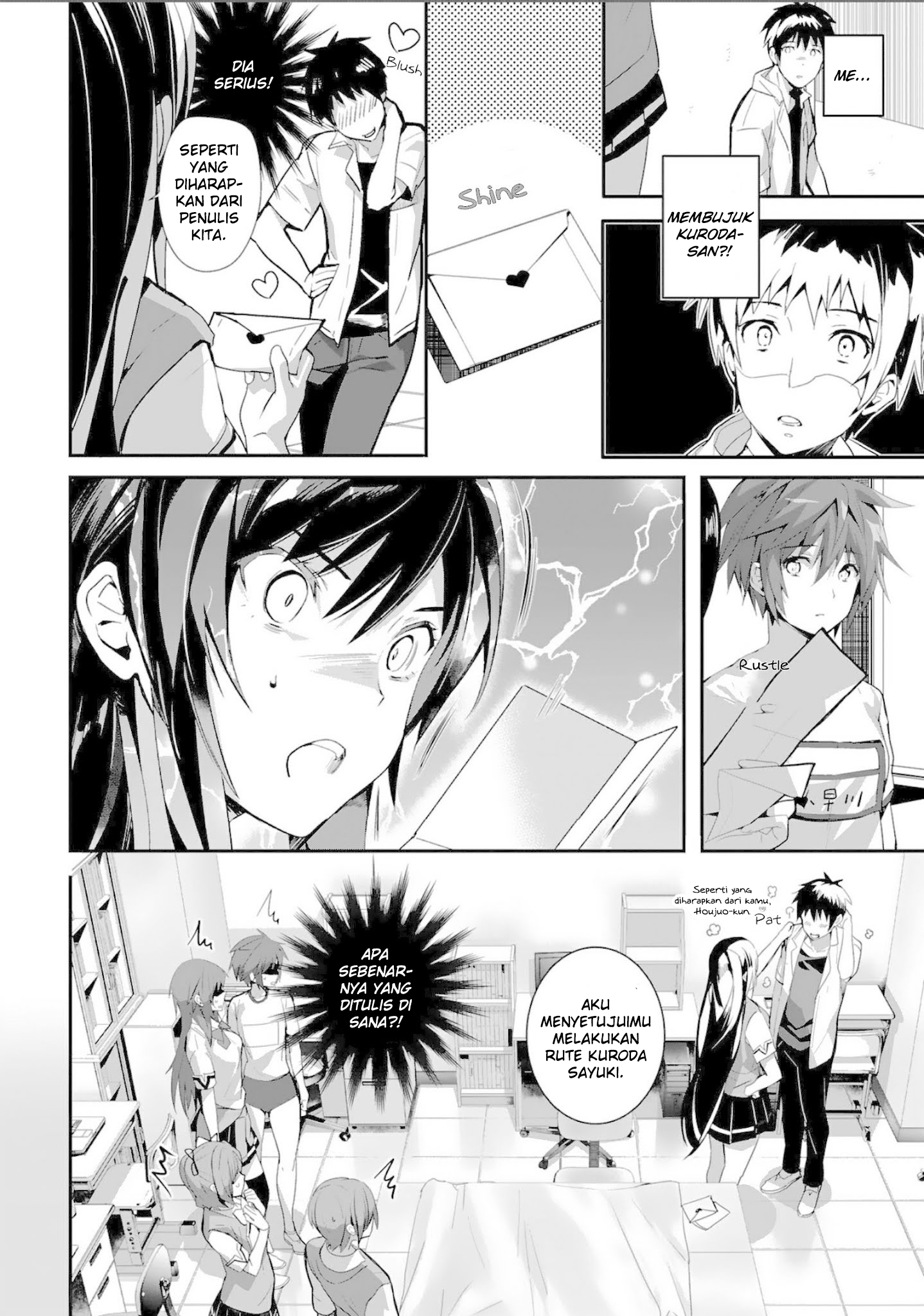 Shoujo-tachi wa Kouya wo Mezasu: Yukidoke no Oto Chapter 8 - halaman 13