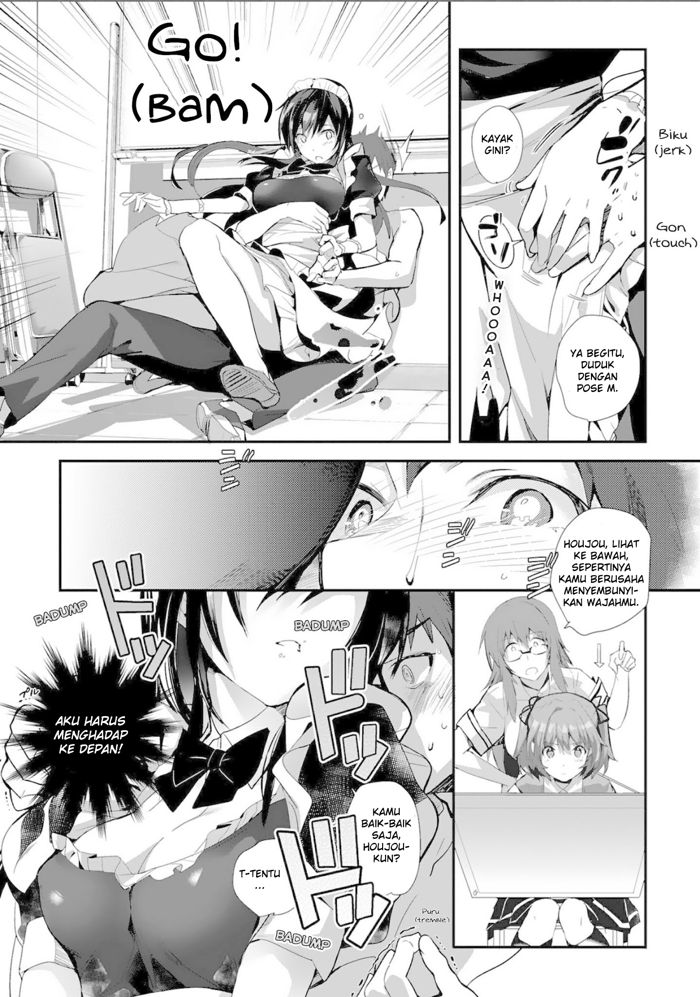 Shoujo-tachi wa Kouya wo Mezasu: Yukidoke no Oto Chapter 8 - halaman 18