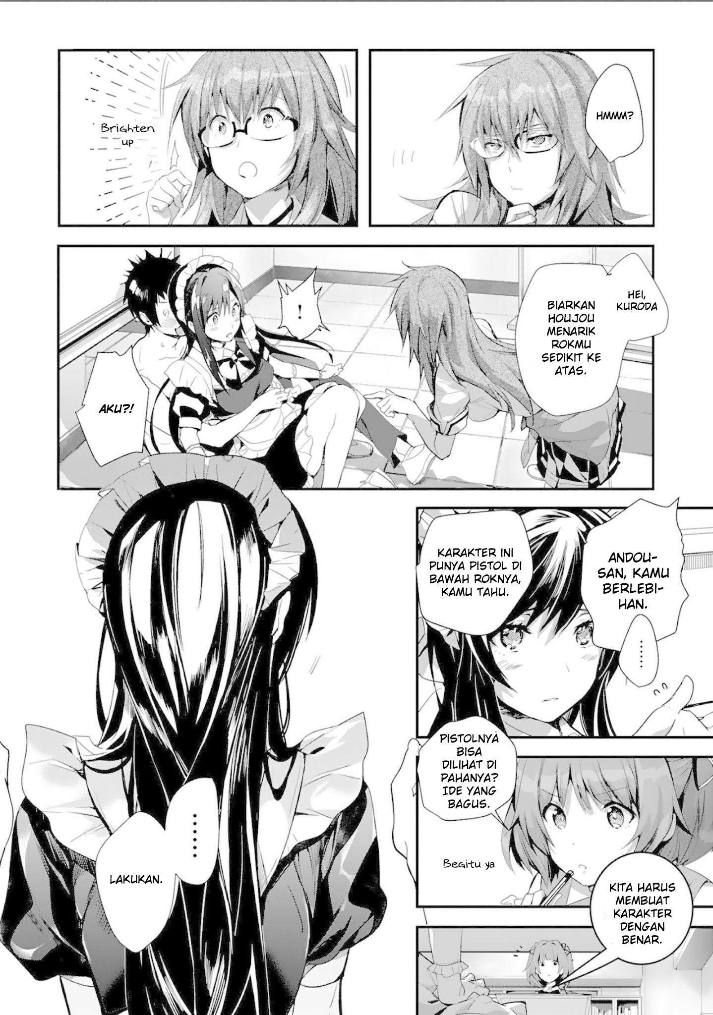 Shoujo-tachi wa Kouya wo Mezasu: Yukidoke no Oto Chapter 8 - halaman 19