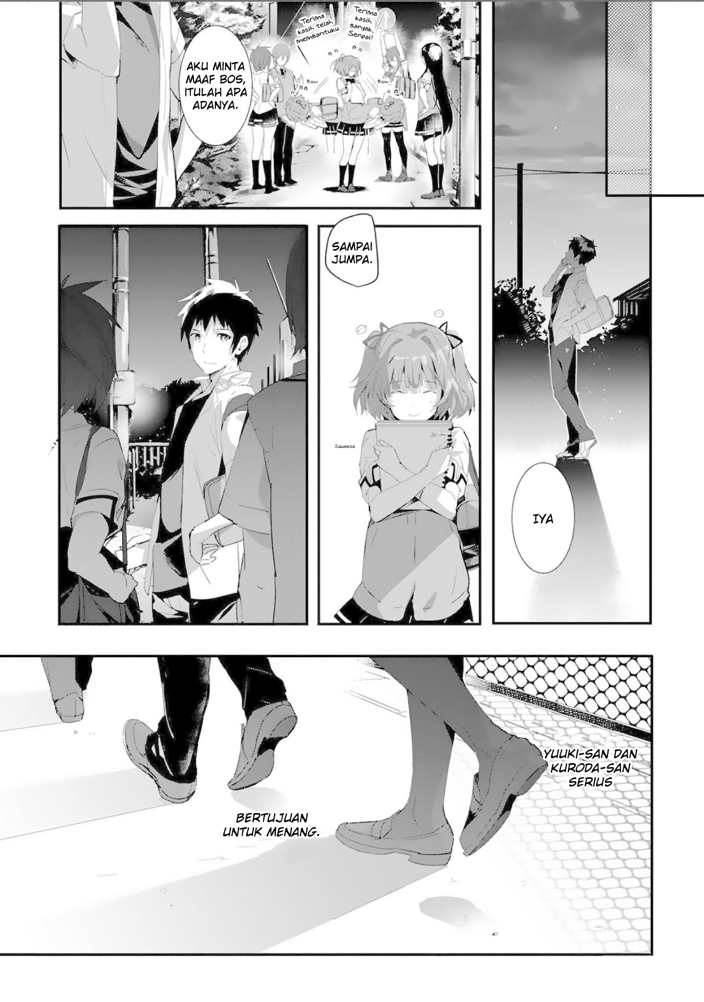 Shoujo-tachi wa Kouya wo Mezasu: Yukidoke no Oto Chapter 8 - halaman 28