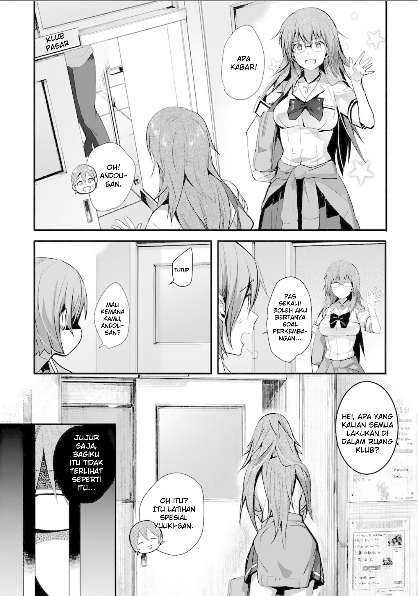 Shoujo-tachi wa Kouya wo Mezasu: Yukidoke no Oto Chapter 8 - halaman 4