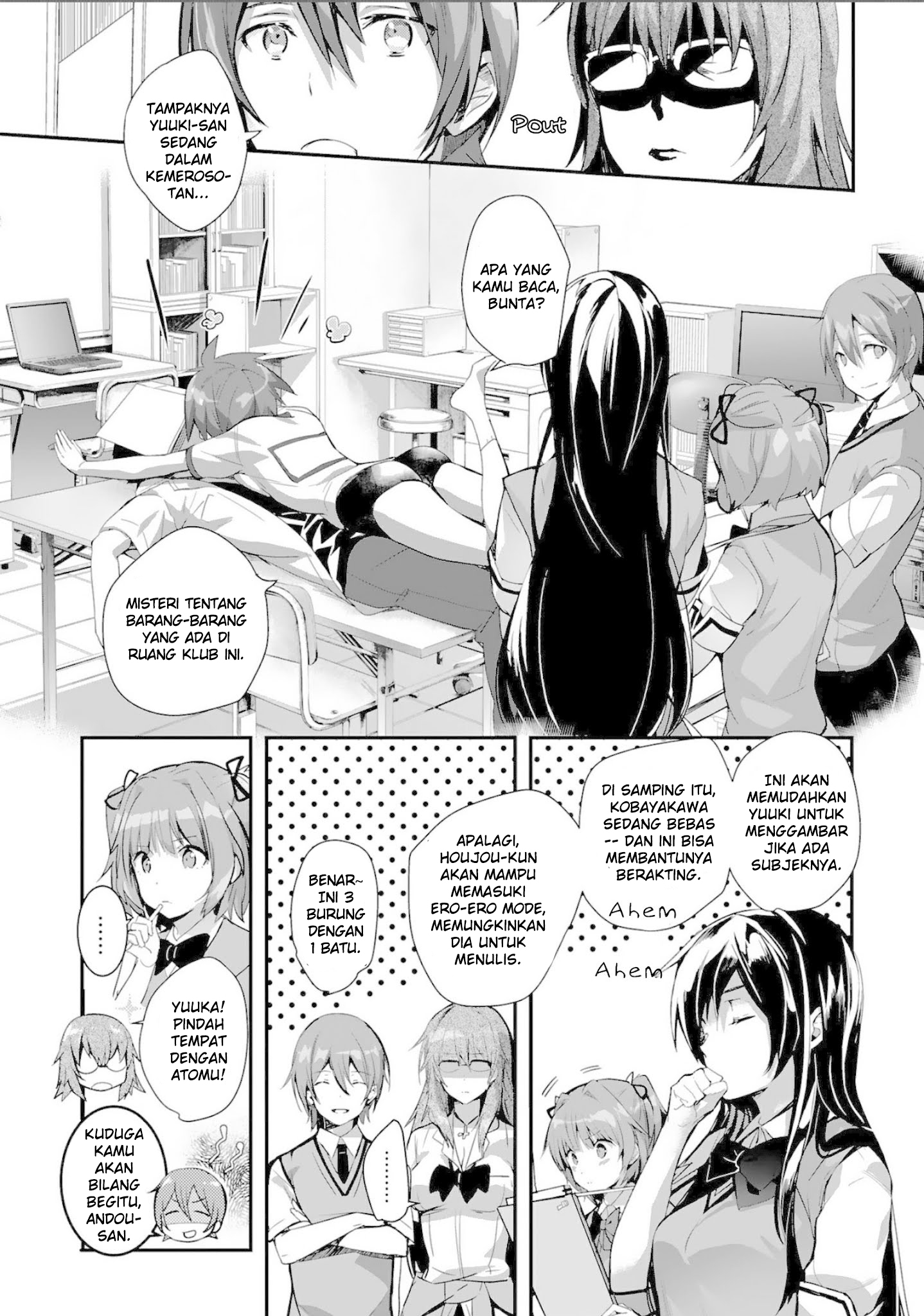 Shoujo-tachi wa Kouya wo Mezasu: Yukidoke no Oto Chapter 8 - halaman 6
