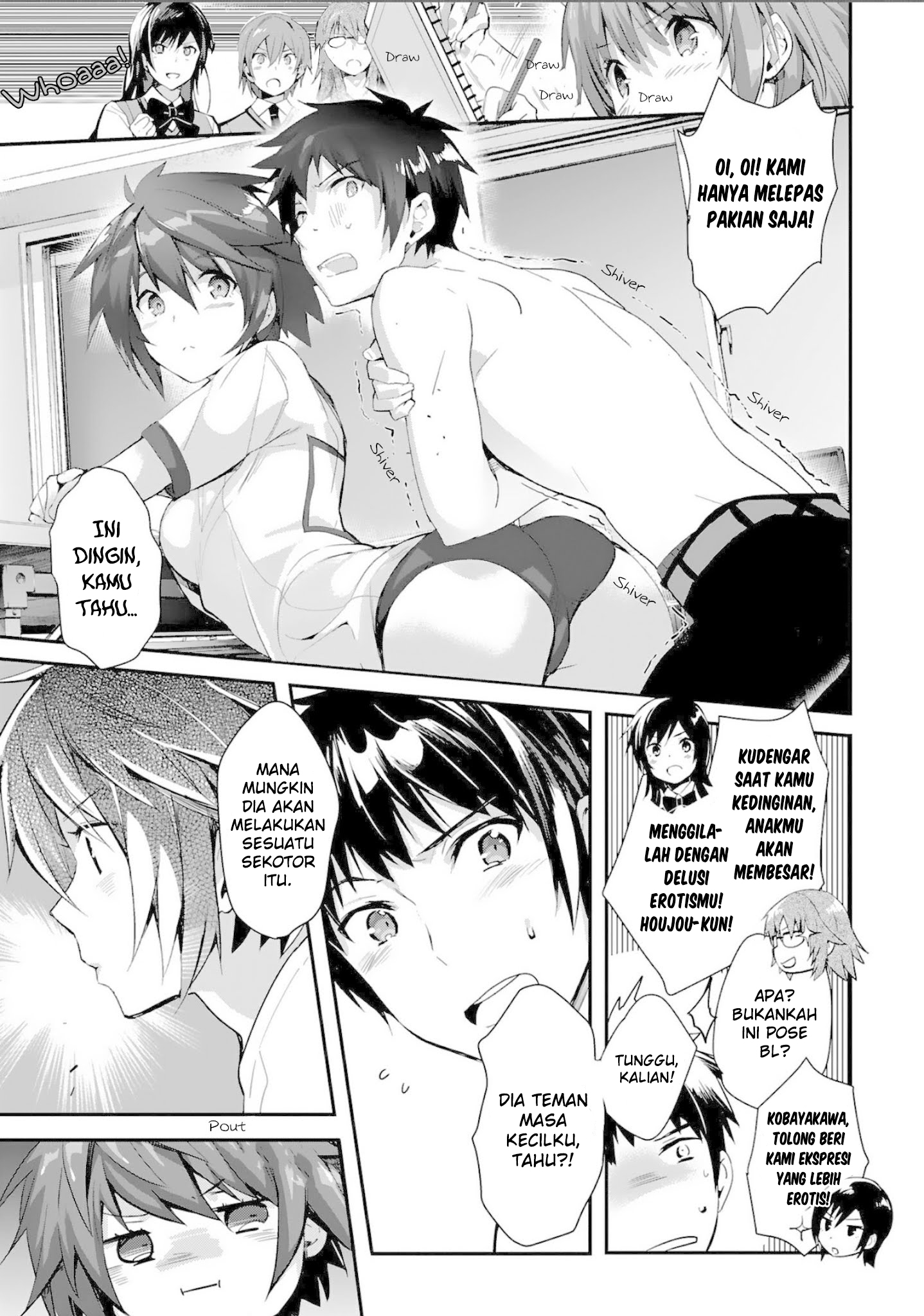 Shoujo-tachi wa Kouya wo Mezasu: Yukidoke no Oto Chapter 8 - halaman 8