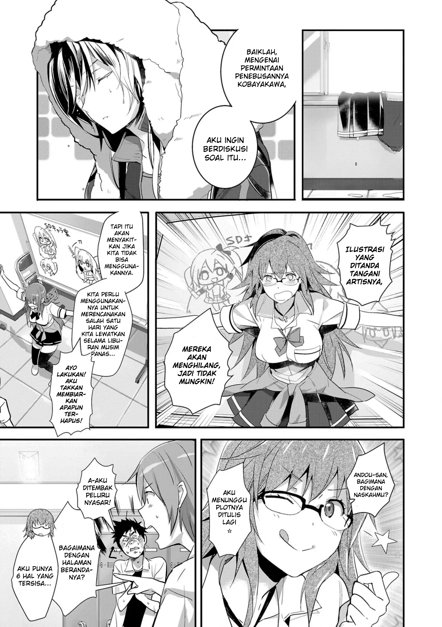 Shoujo-tachi wa Kouya wo Mezasu: Yukidoke no Oto Chapter 9 - halaman 10