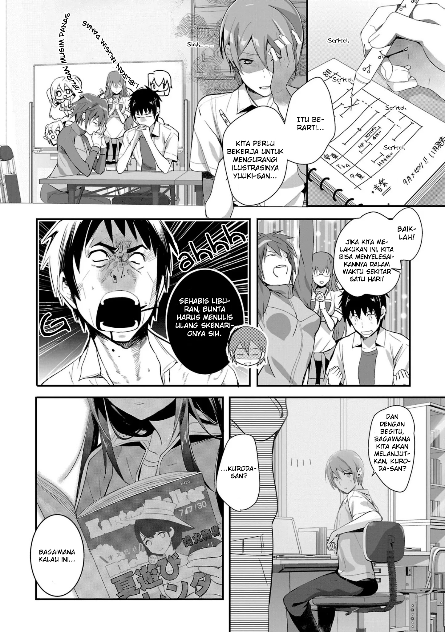 Shoujo-tachi wa Kouya wo Mezasu: Yukidoke no Oto Chapter 9 - halaman 11