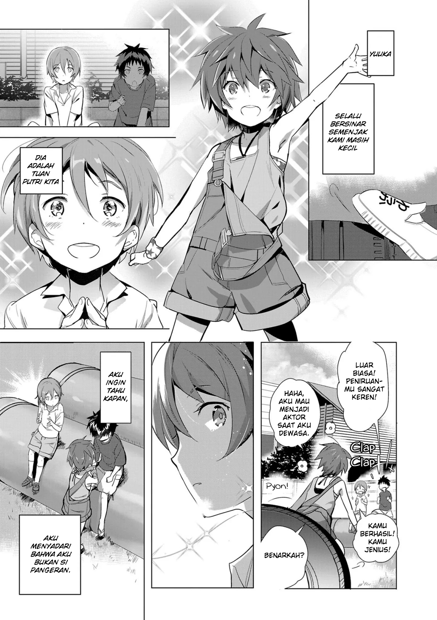 Shoujo-tachi wa Kouya wo Mezasu: Yukidoke no Oto Chapter 9 - halaman 2