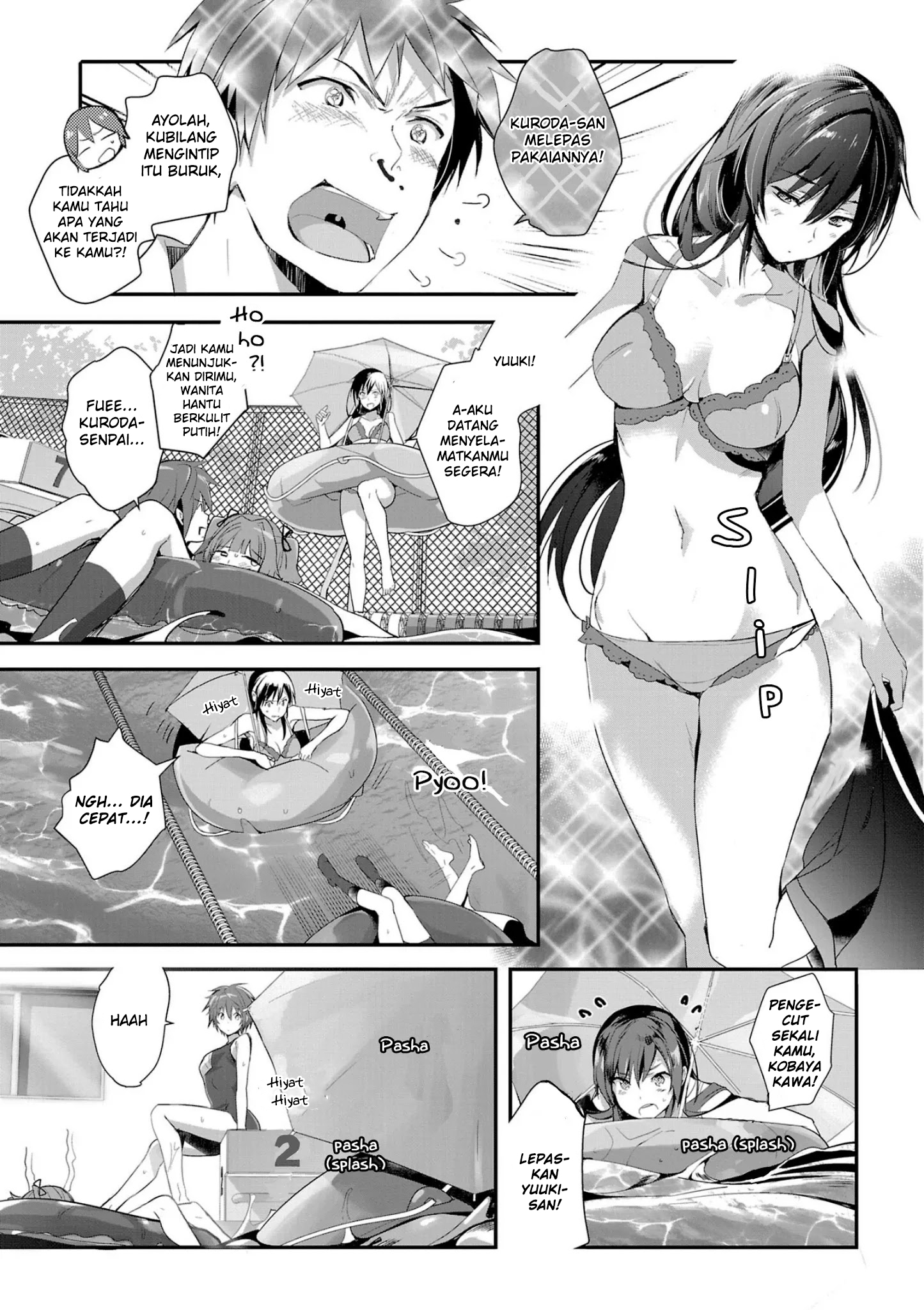 Shoujo-tachi wa Kouya wo Mezasu: Yukidoke no Oto Chapter 9 - halaman 8