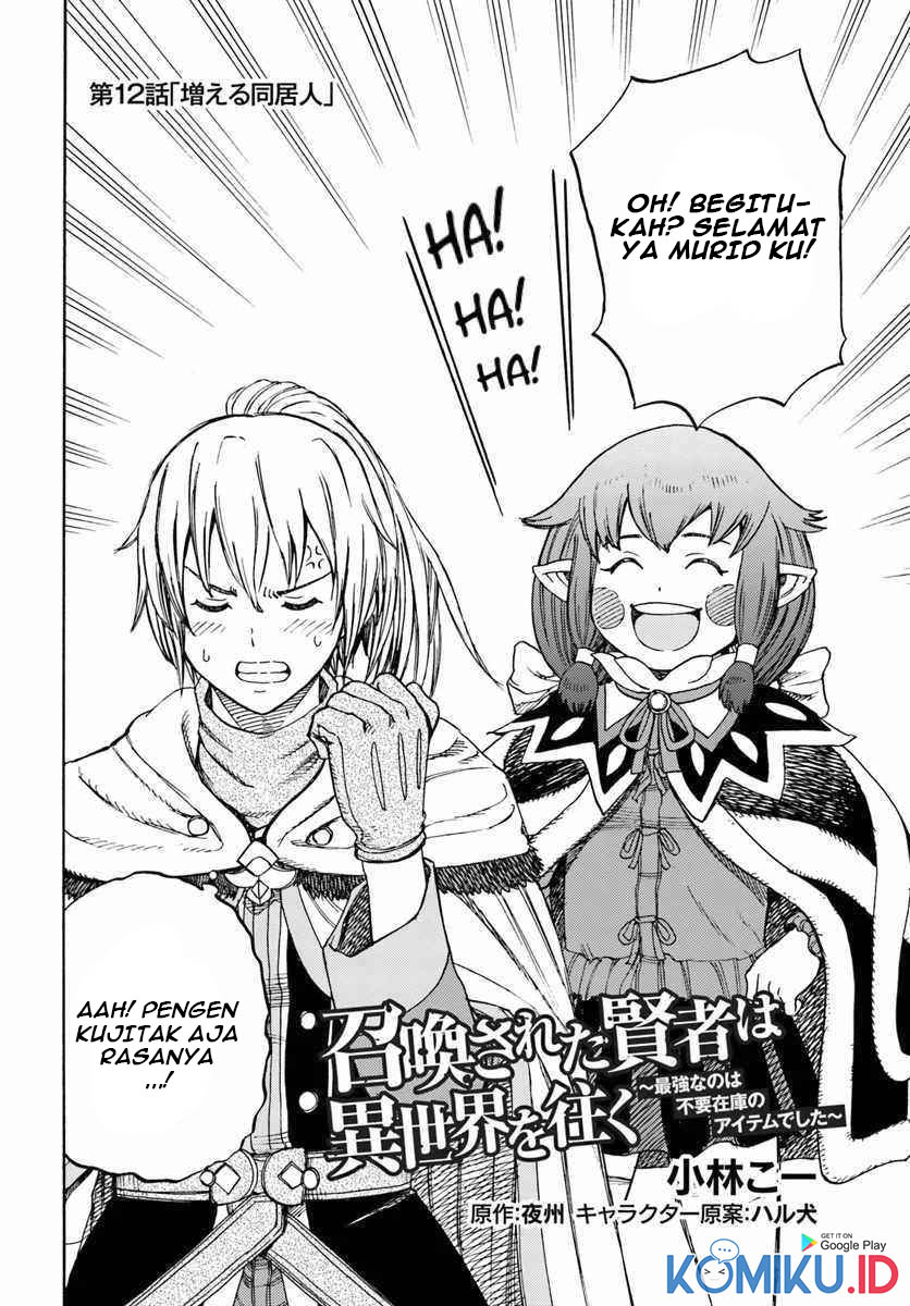 Shoukan Sareta Kenja wa Isekai o Iku ~ Saikyouna no wa Fuyou Zaiko no Aitemudeshita ~ Chapter 12 - halaman 3