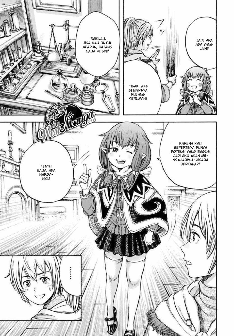 Shoukan Sareta Kenja wa Isekai o Iku ~ Saikyouna no wa Fuyou Zaiko no Aitemudeshita ~ Chapter 3 - halaman 15