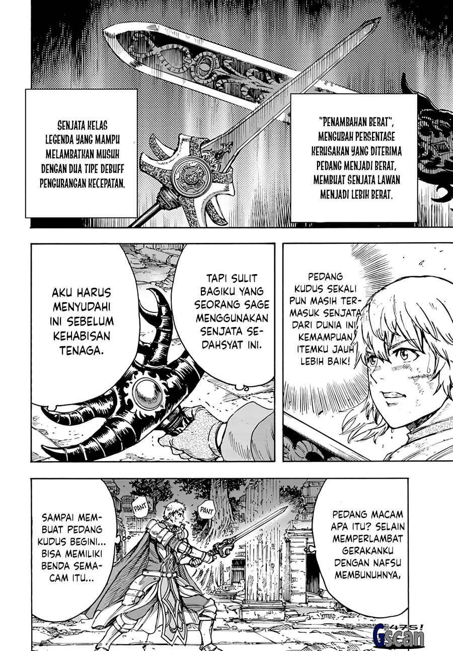 Shoukan sareta Kenja wa Isekai wo Iku: Saikyou nano wa Fuyou Zaiko no Item deshita Chapter 34.1 - halaman 10