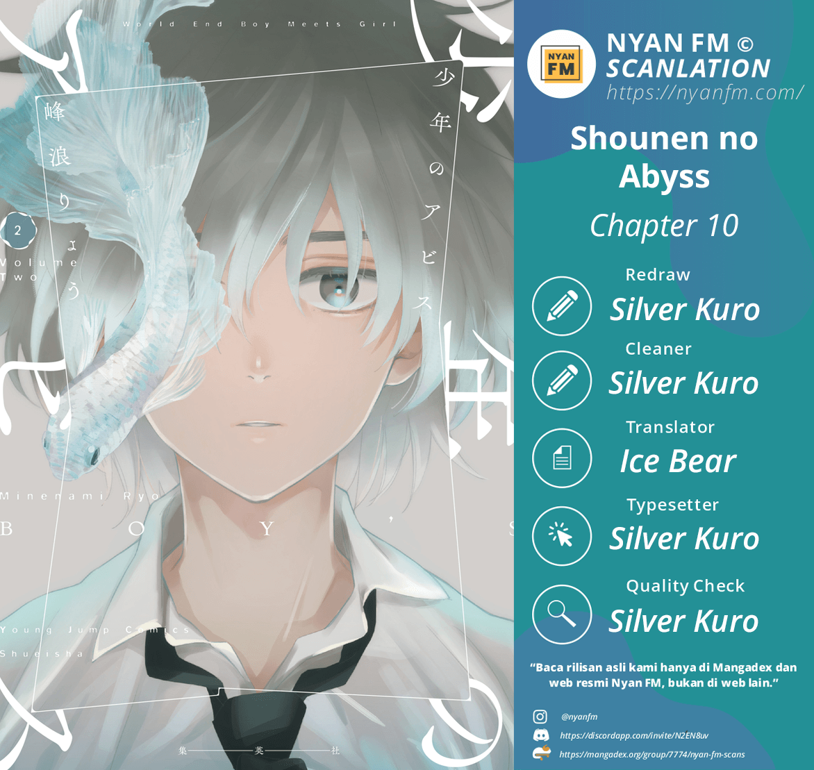 Shounen no Abyss Chapter 10 - halaman 1