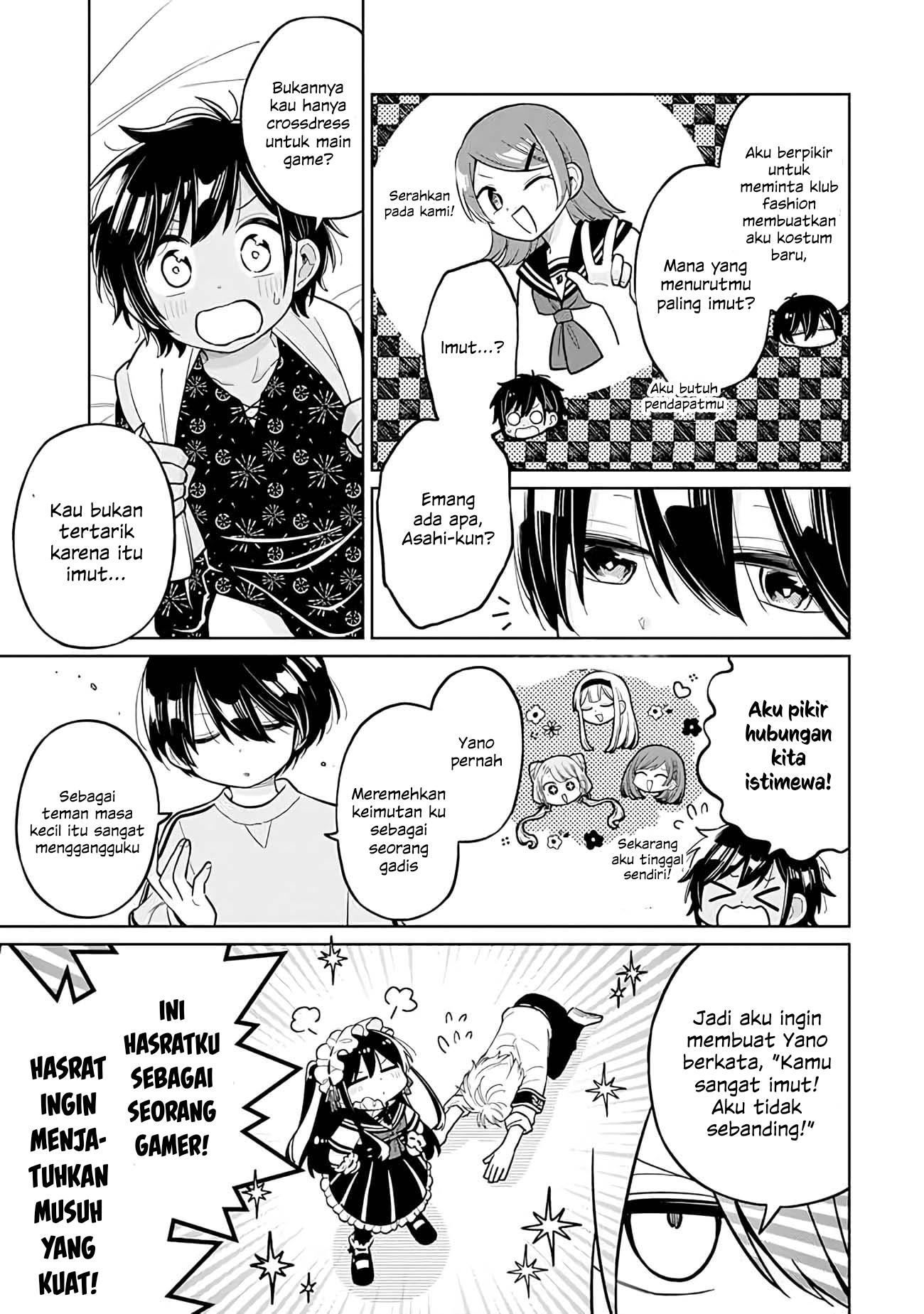 Shounen no Hatsukoi wa Bishoujo ♂ deshita. Chapter 12 - halaman 9