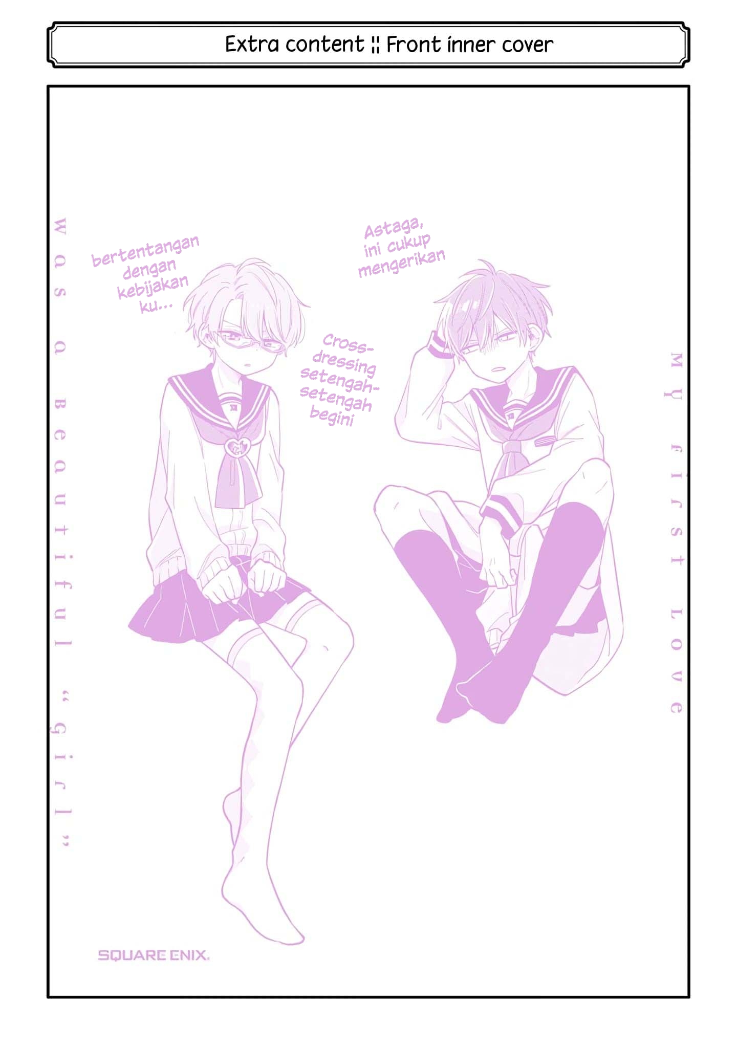 Shounen no Hatsukoi wa Bishoujo ♂ deshita. Chapter 14 - halaman 52