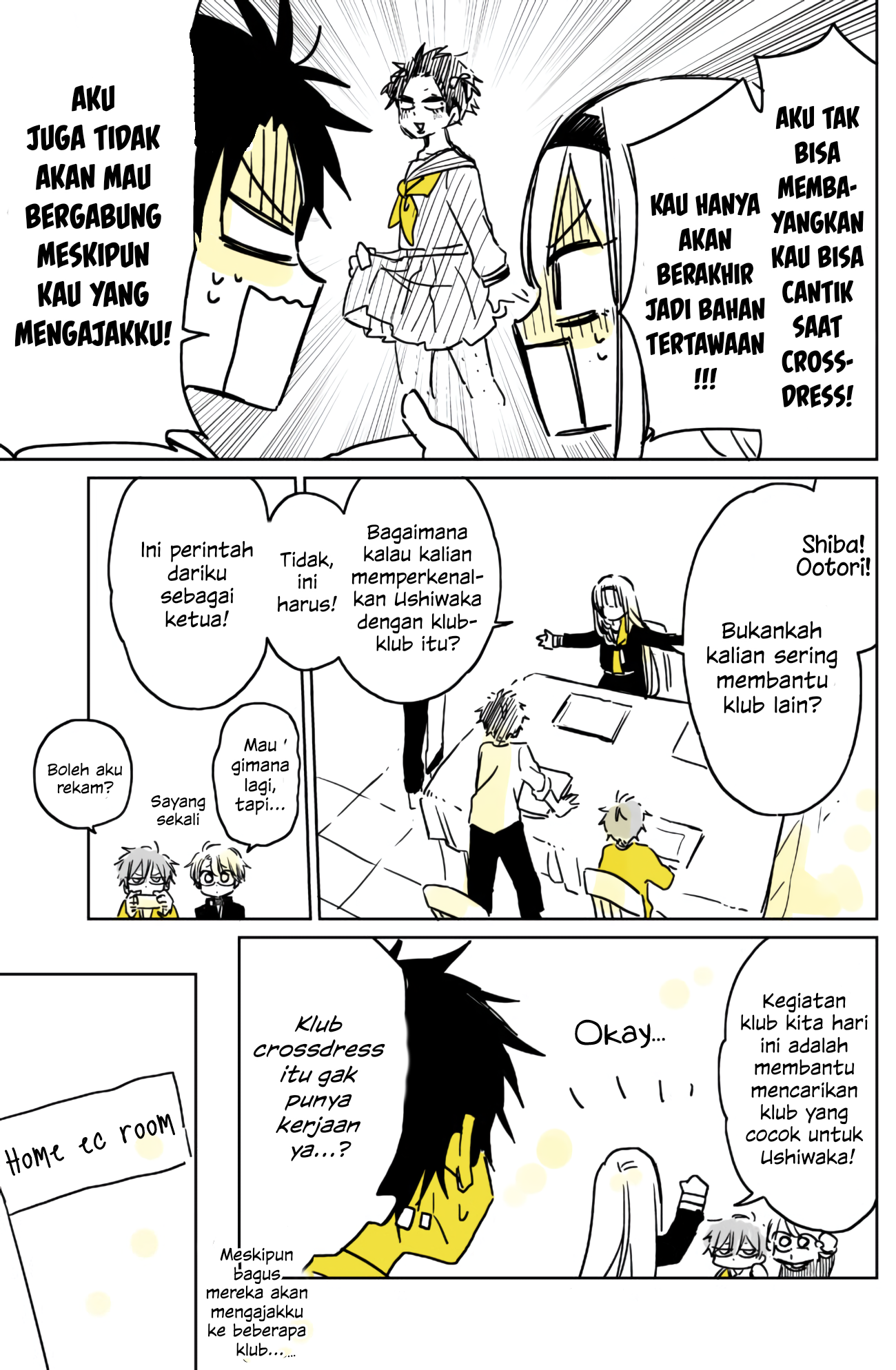 Shounen no Hatsukoi wa Bishoujo ♂ deshita. Chapter 3 - halaman 12