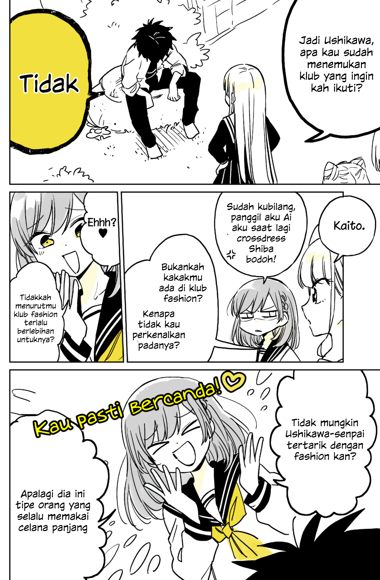 Shounen no Hatsukoi wa Bishoujo ♂ deshita. Chapter 3 - halaman 23