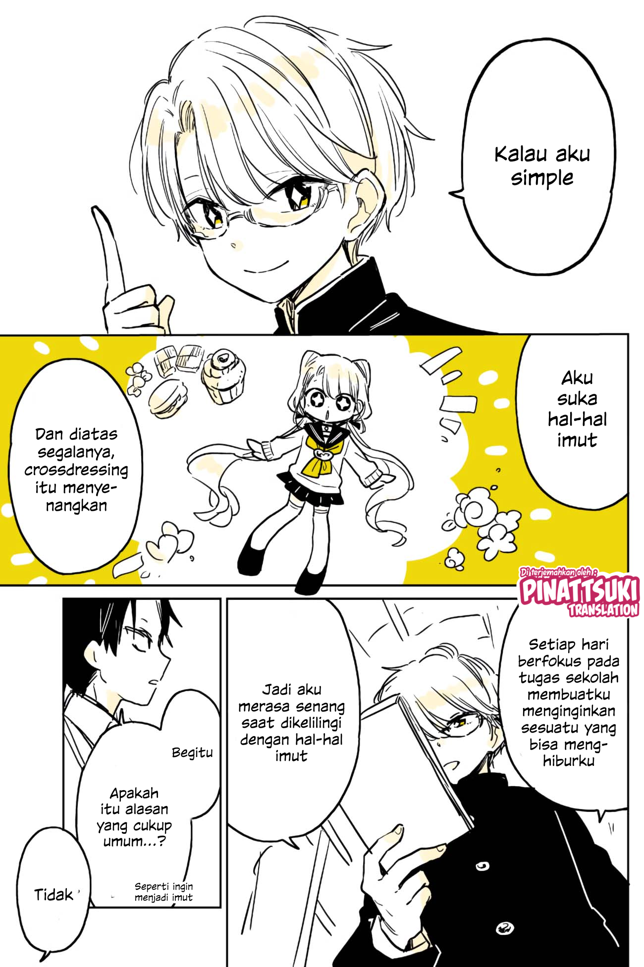 Shounen no Hatsukoi wa Bishoujo ♂ deshita. Chapter 4 - halaman 8