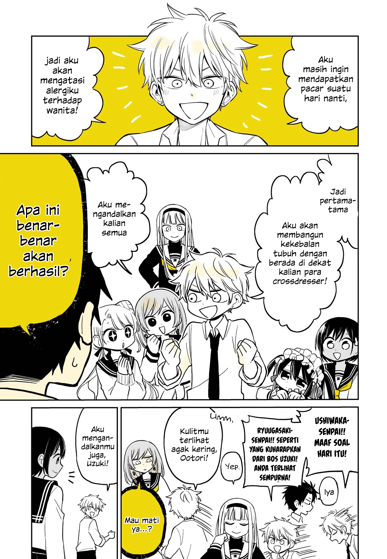 Shounen no Hatsukoi wa Bishoujo ♂ deshita. Chapter 6 - halaman 34