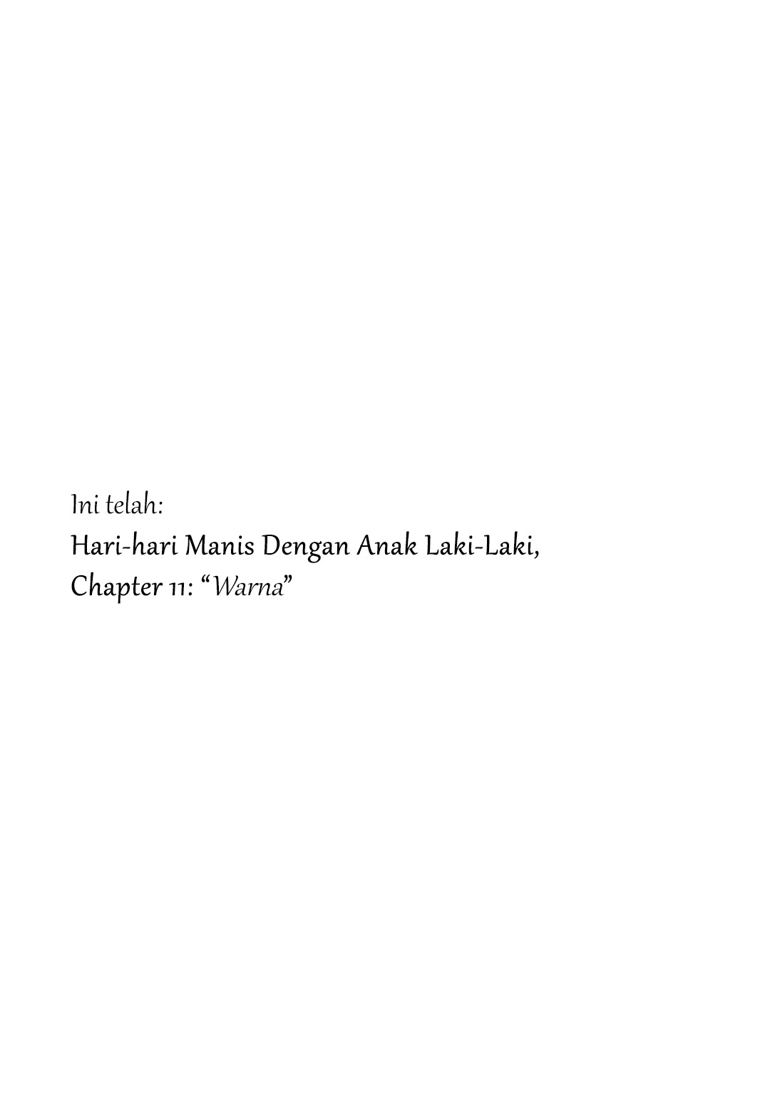 Shounen wo Kau Chapter 11 - halaman 30