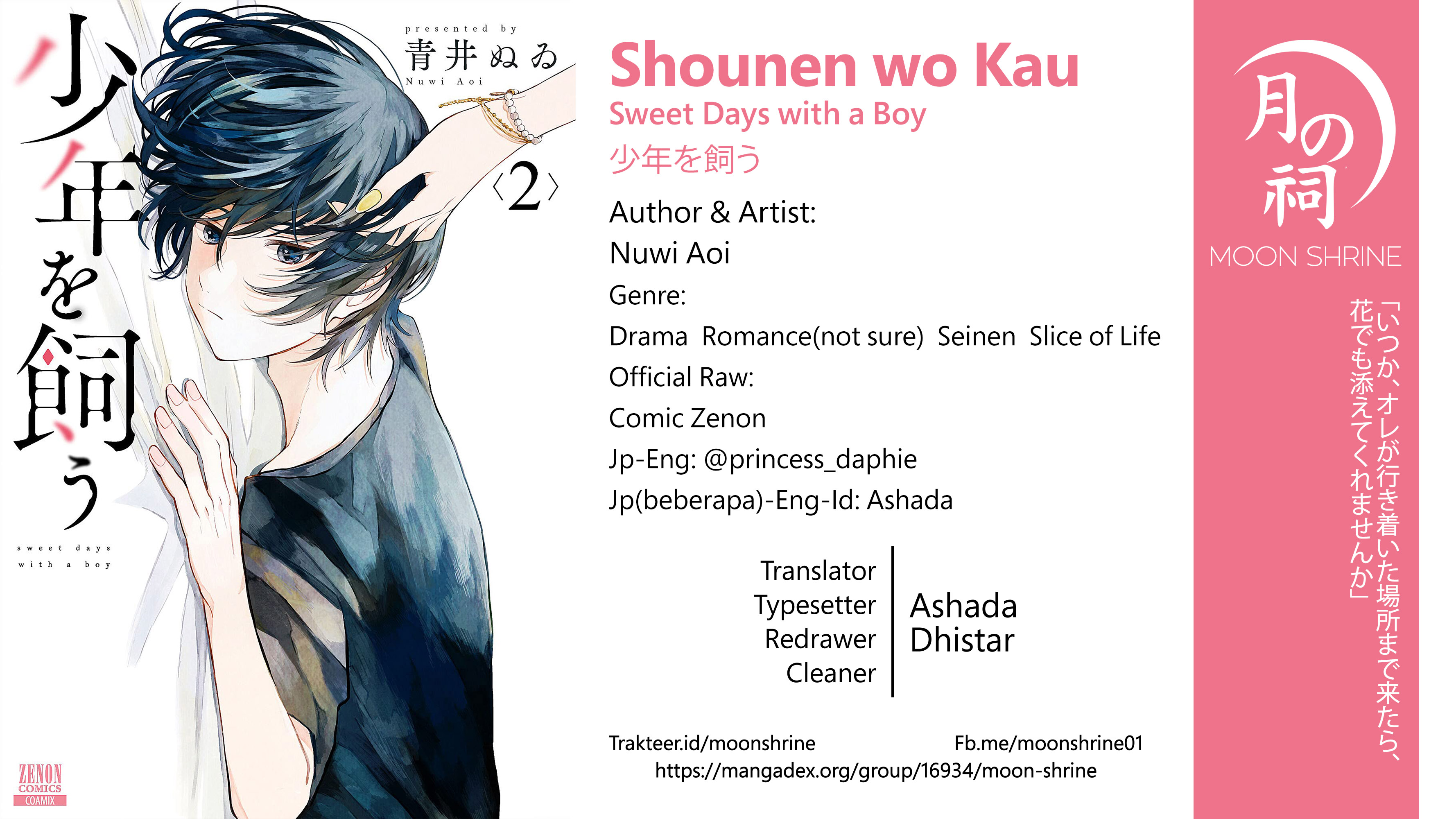 Shounen wo Kau Chapter 8 - halaman 1