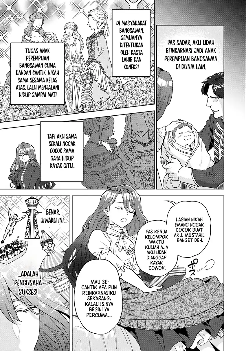 Shounin Reijou Agnes Henkyou ni Tsuihou Sareta Akuyaku Reijou wa Shousai o Hakki Shi Nariagaru Chapter 1 - halaman 14