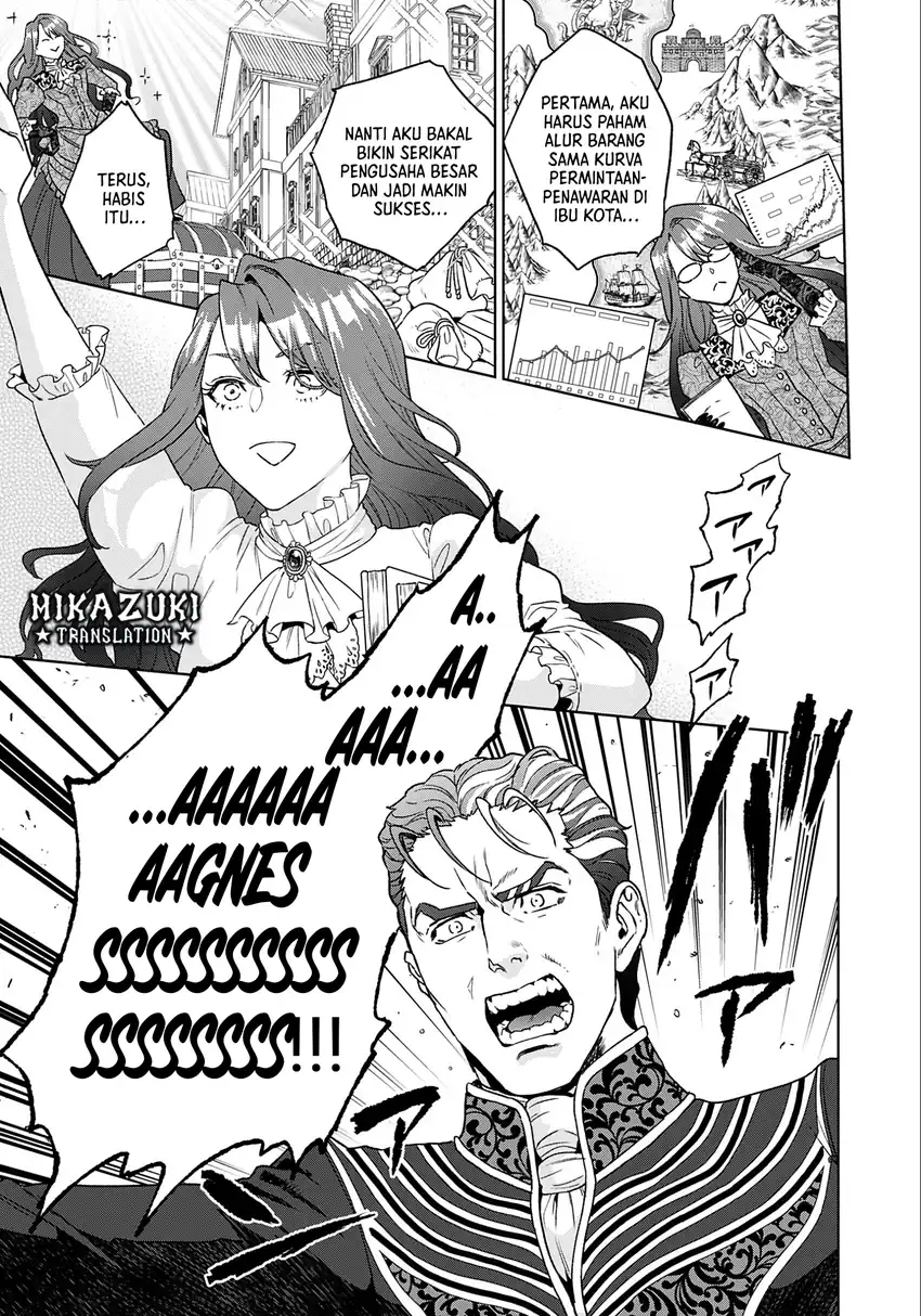 Shounin Reijou Agnes Henkyou ni Tsuihou Sareta Akuyaku Reijou wa Shousai o Hakki Shi Nariagaru Chapter 1 - halaman 16