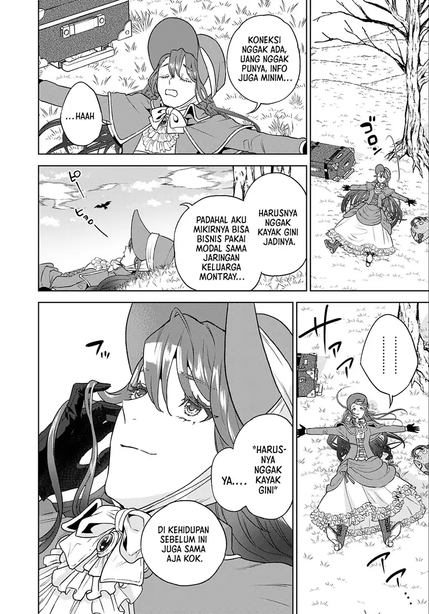 Shounin Reijou Agnes Henkyou ni Tsuihou Sareta Akuyaku Reijou wa Shousai o Hakki Shi Nariagaru Chapter 1 - halaman 23