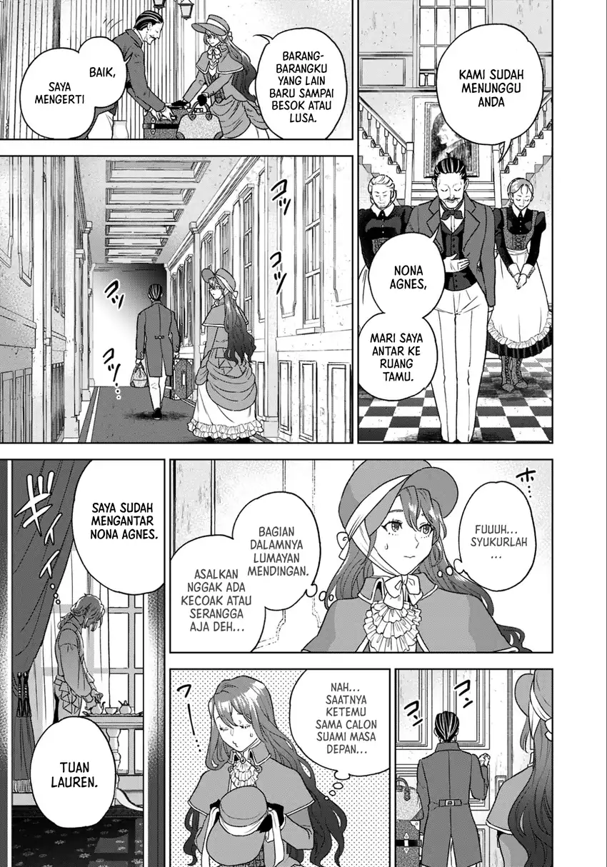 Shounin Reijou Agnes Henkyou ni Tsuihou Sareta Akuyaku Reijou wa Shousai o Hakki Shi Nariagaru Chapter 1 - halaman 26