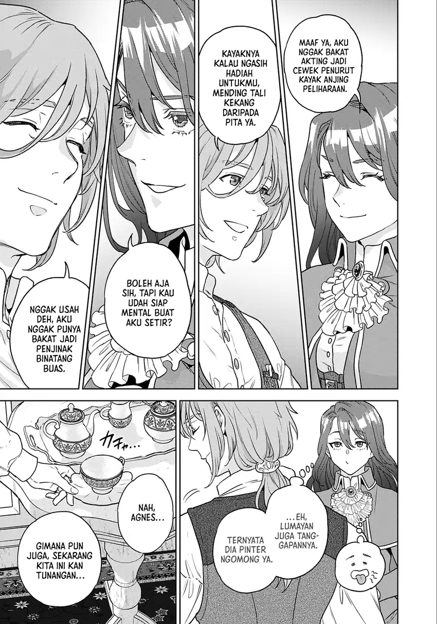 Shounin Reijou Agnes Henkyou ni Tsuihou Sareta Akuyaku Reijou wa Shousai o Hakki Shi Nariagaru Chapter 1 - halaman 30
