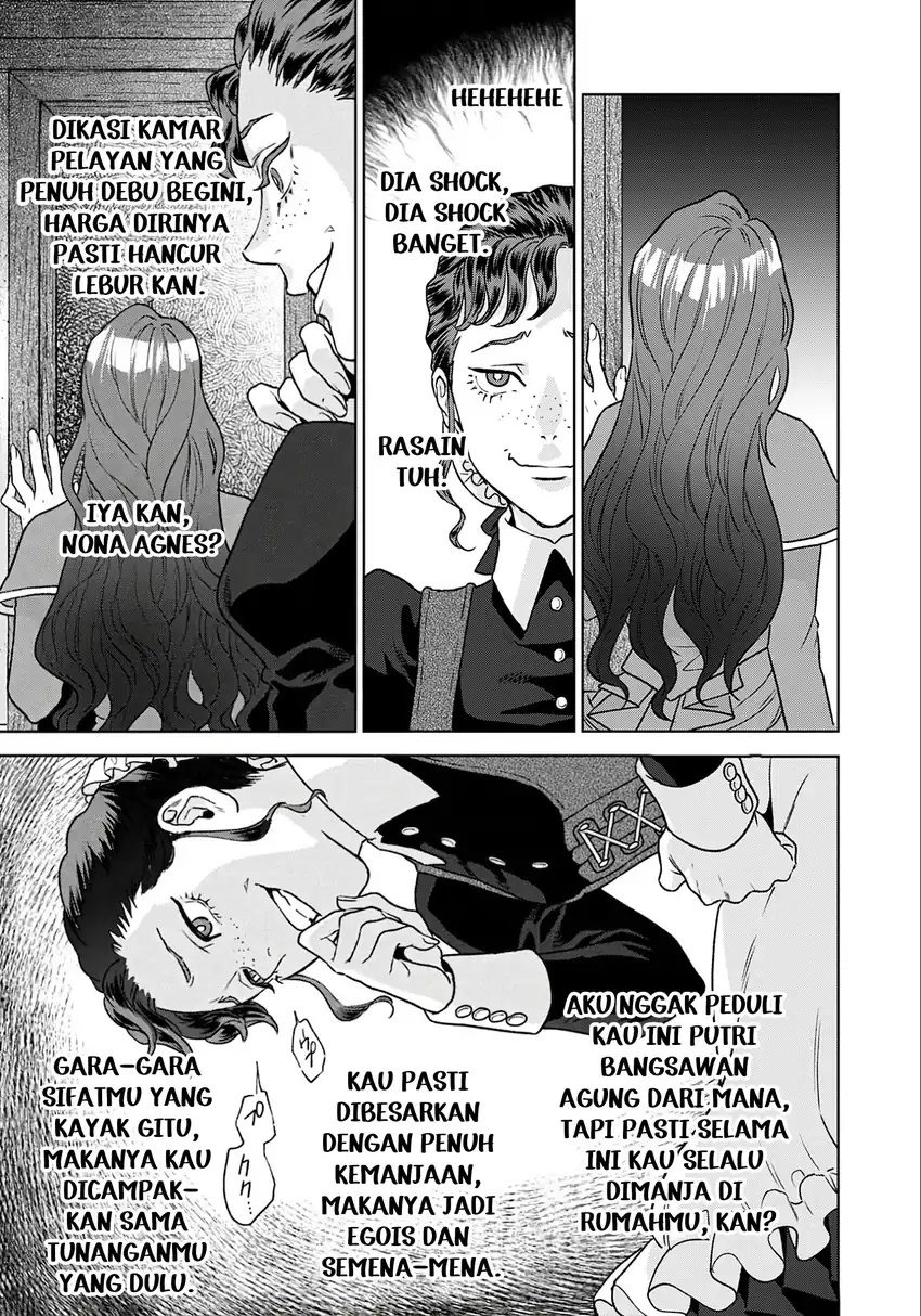 Shounin Reijou Agnes Henkyou ni Tsuihou Sareta Akuyaku Reijou wa Shousai o Hakki Shi Nariagaru Chapter 1 - halaman 38