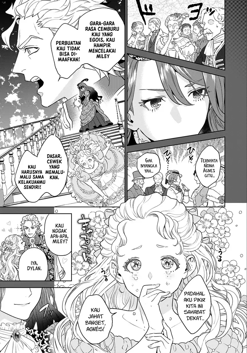 Shounin Reijou Agnes Henkyou ni Tsuihou Sareta Akuyaku Reijou wa Shousai o Hakki Shi Nariagaru Chapter 1 - halaman 6