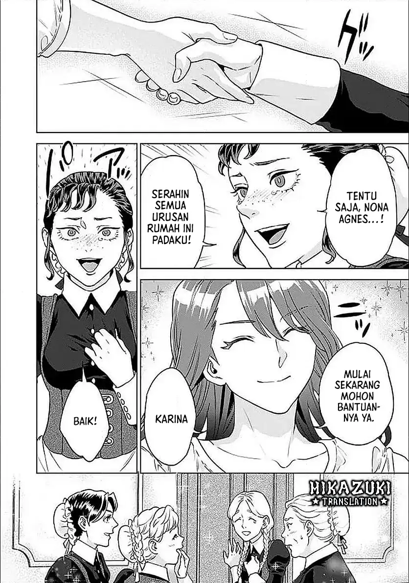 Shounin Reijou Agnes Henkyou ni Tsuihou Sareta Akuyaku Reijou wa Shousai o Hakki Shi Nariagaru Chapter 2.2 - halaman 10