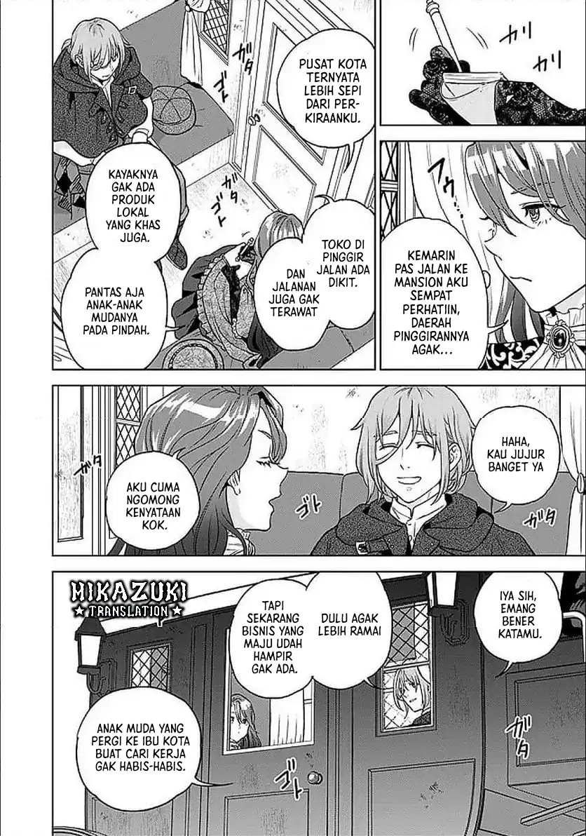 Shounin Reijou Agnes Henkyou ni Tsuihou Sareta Akuyaku Reijou wa Shousai o Hakki Shi Nariagaru Chapter 2.2 - halaman 16
