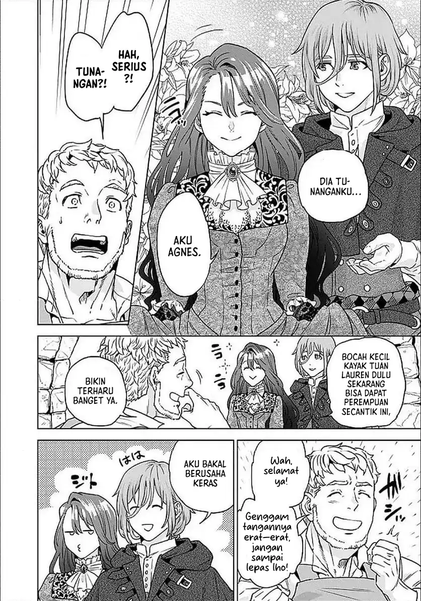 Shounin Reijou Agnes Henkyou ni Tsuihou Sareta Akuyaku Reijou wa Shousai o Hakki Shi Nariagaru Chapter 2.2 - halaman 20