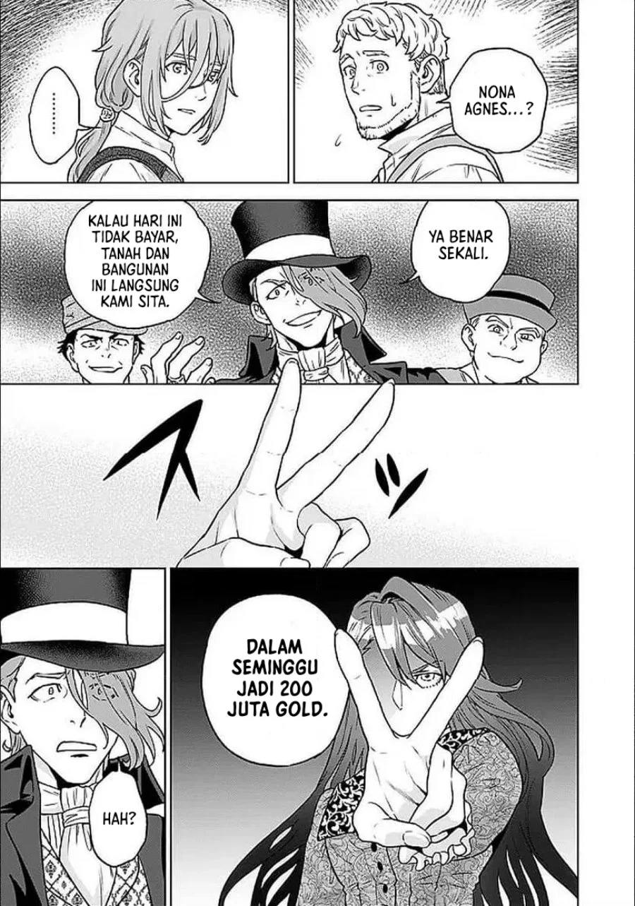 Shounin Reijou Agnes Henkyou ni Tsuihou Sareta Akuyaku Reijou wa Shousai o Hakki Shi Nariagaru Chapter 3.1 - halaman 6
